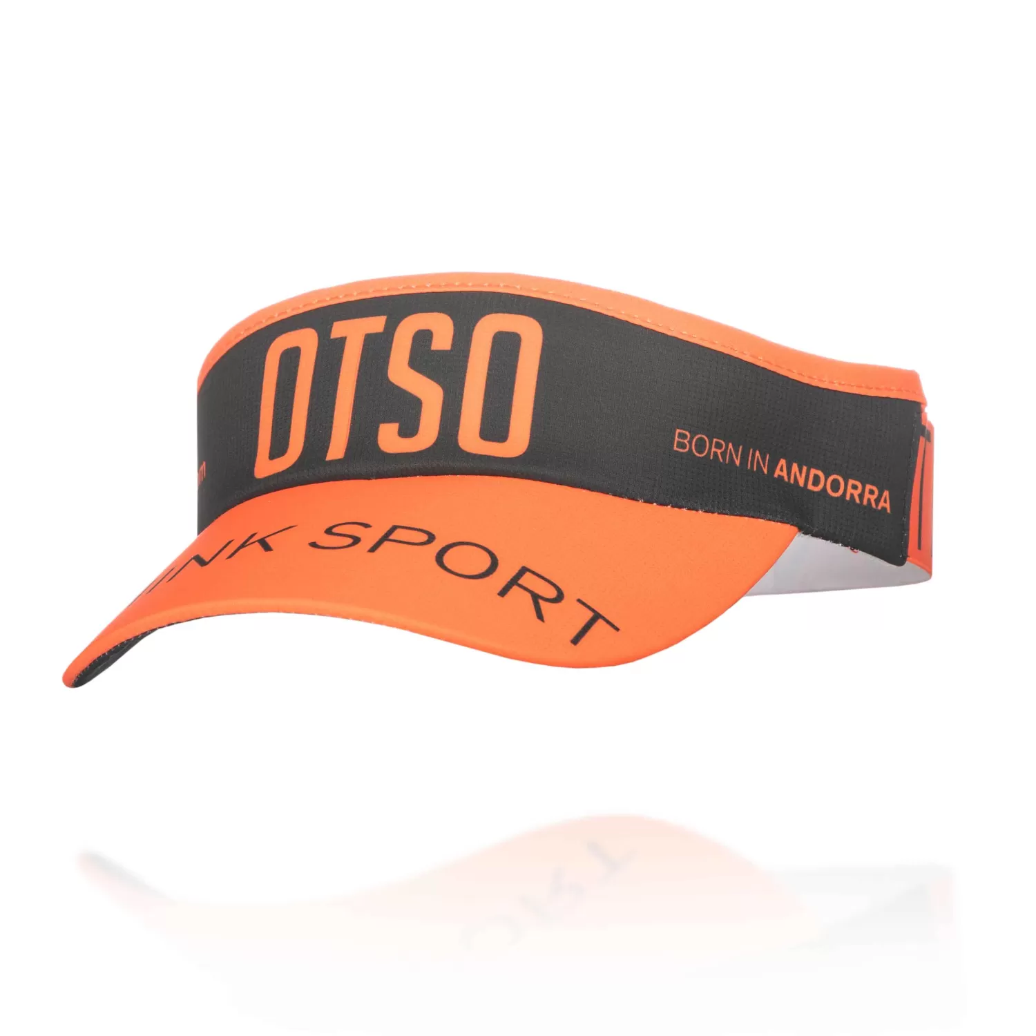 OTSO Visors | Visors>Black & Fluo Orange Visor