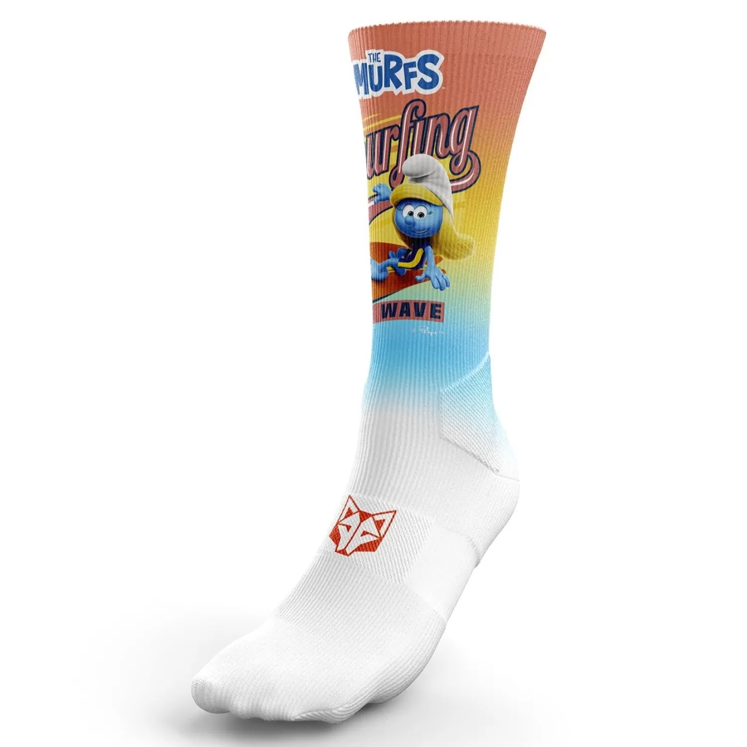 OTSO Funny Socks | Funny Socks>Calcetines Sublimados - Smurfs Smurfing Smurfette