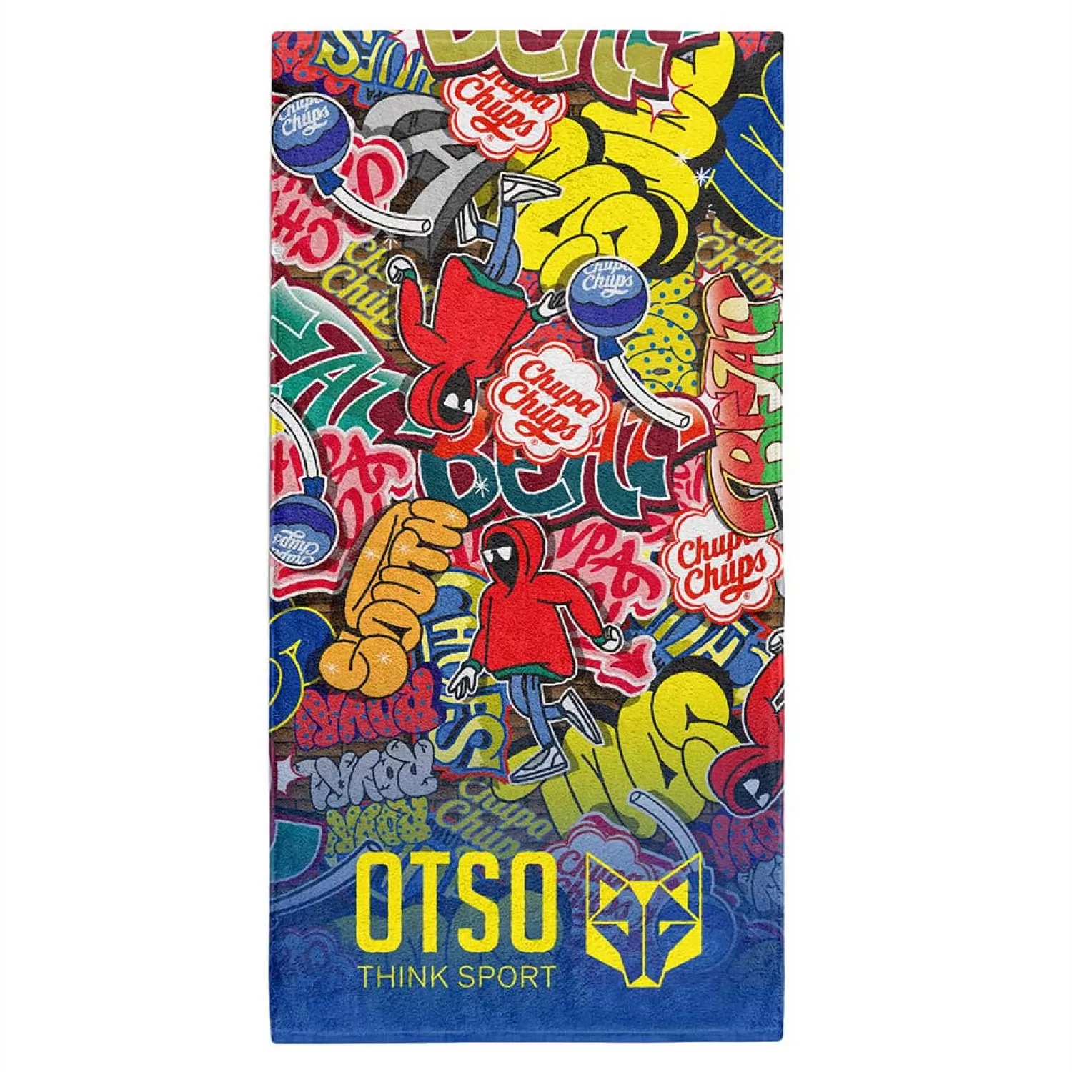 OTSO Microfiber Towels>Chupa Chups Graffiti microfiber towel