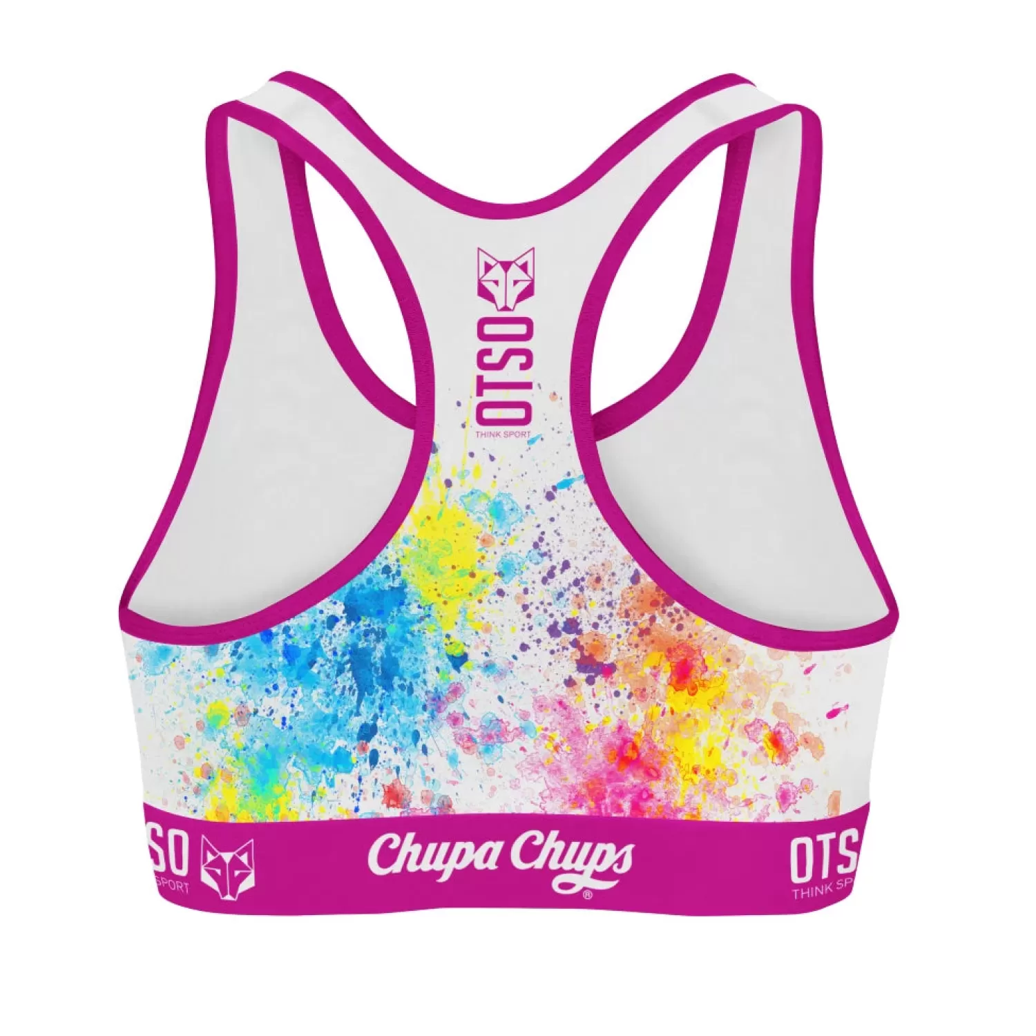 OTSO Tops>Chupa Chups Paint Women's Sports Top