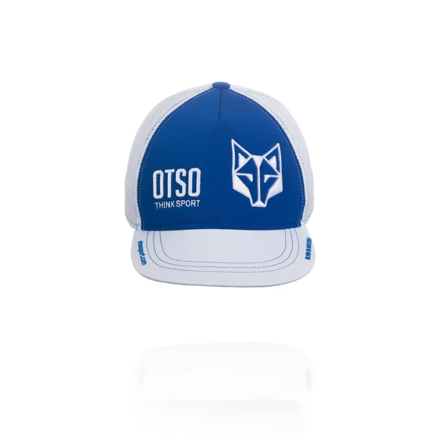 OTSO Snapback Caps | Running Caps>Electric Blue & White Snapback Cap