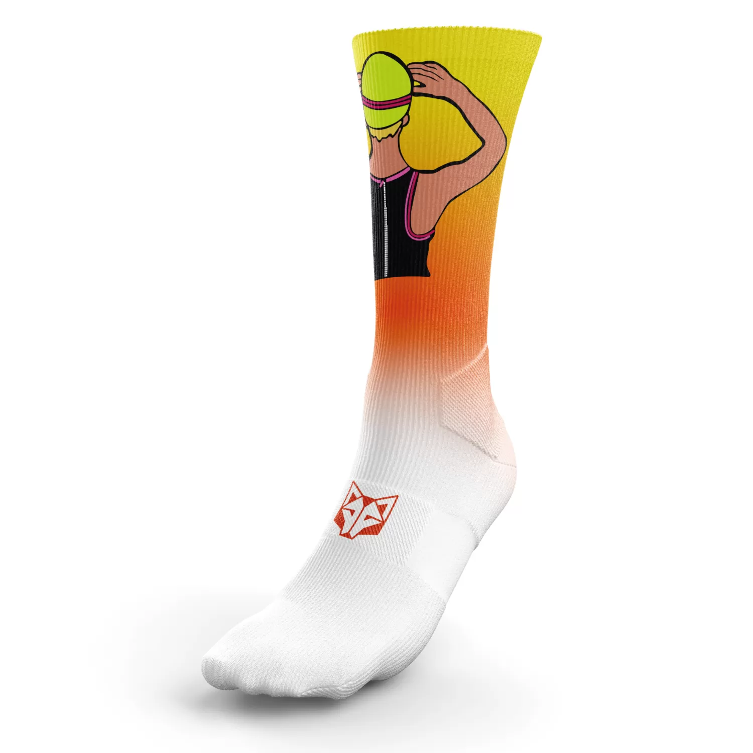 OTSO Funny Socks | Funny Socks>Funny Socks - Time to tri Woman Swim