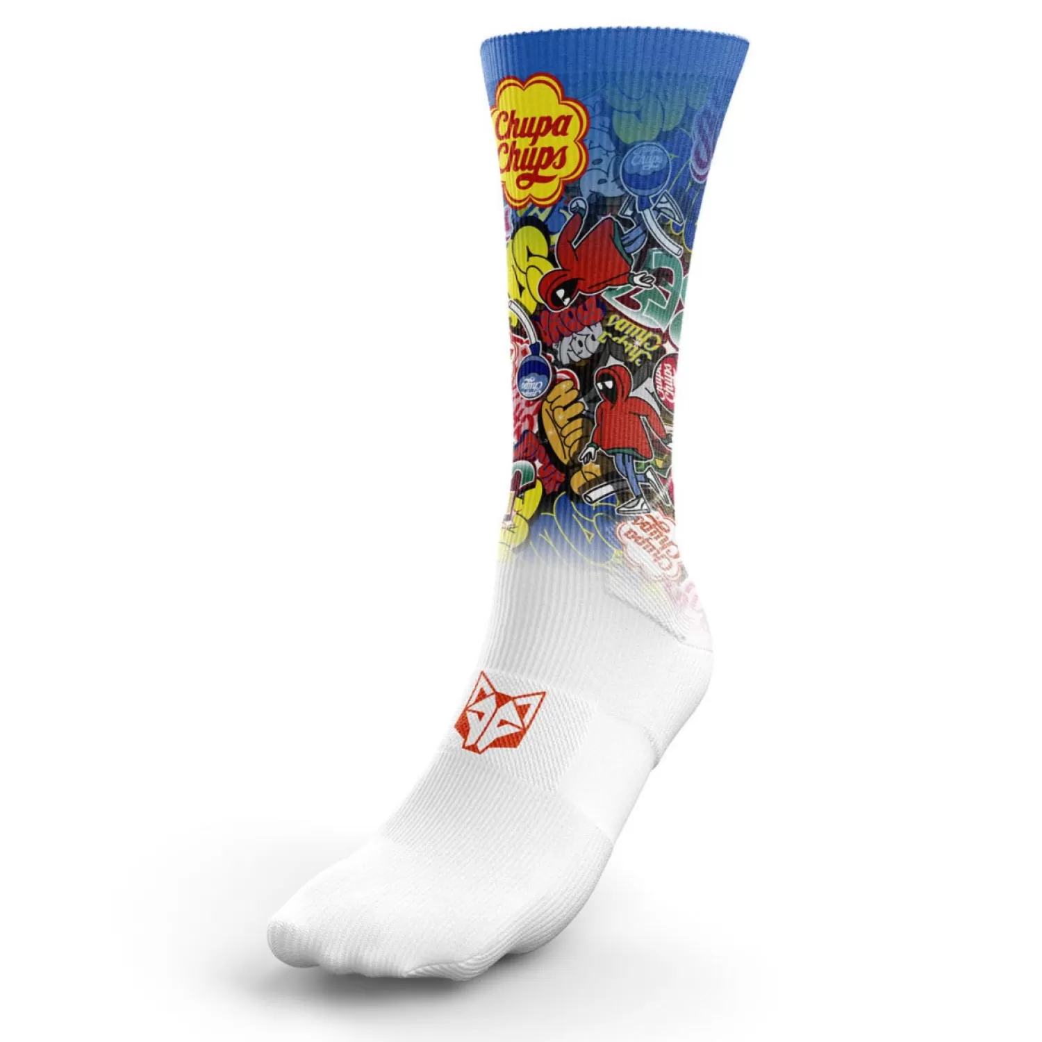 OTSO Funny Socks | Funny Socks>Funny Socks High Cut - Chupa Chups Graffiti