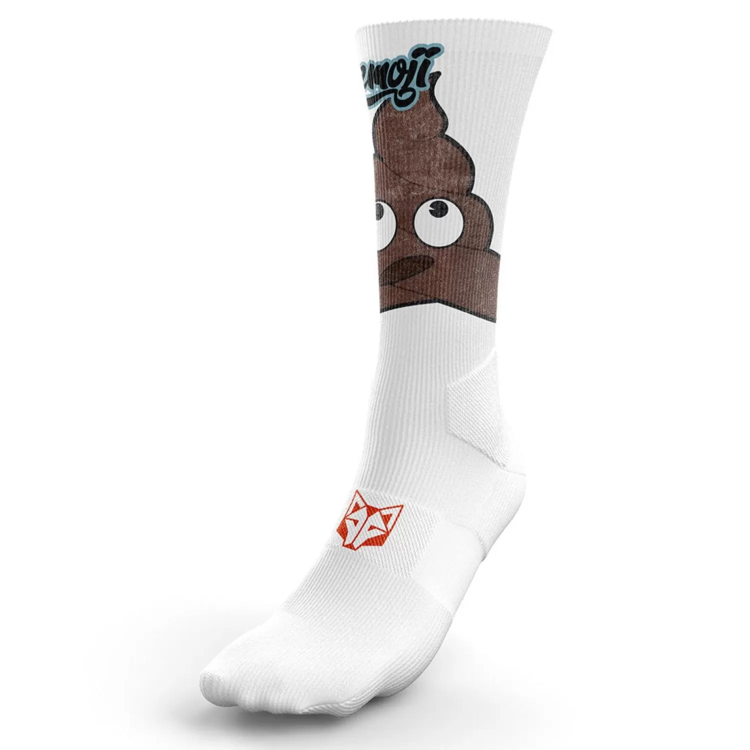 OTSO Funny Socks | Funny Socks>Funny Socks High Cut - Emoji Deja Poo