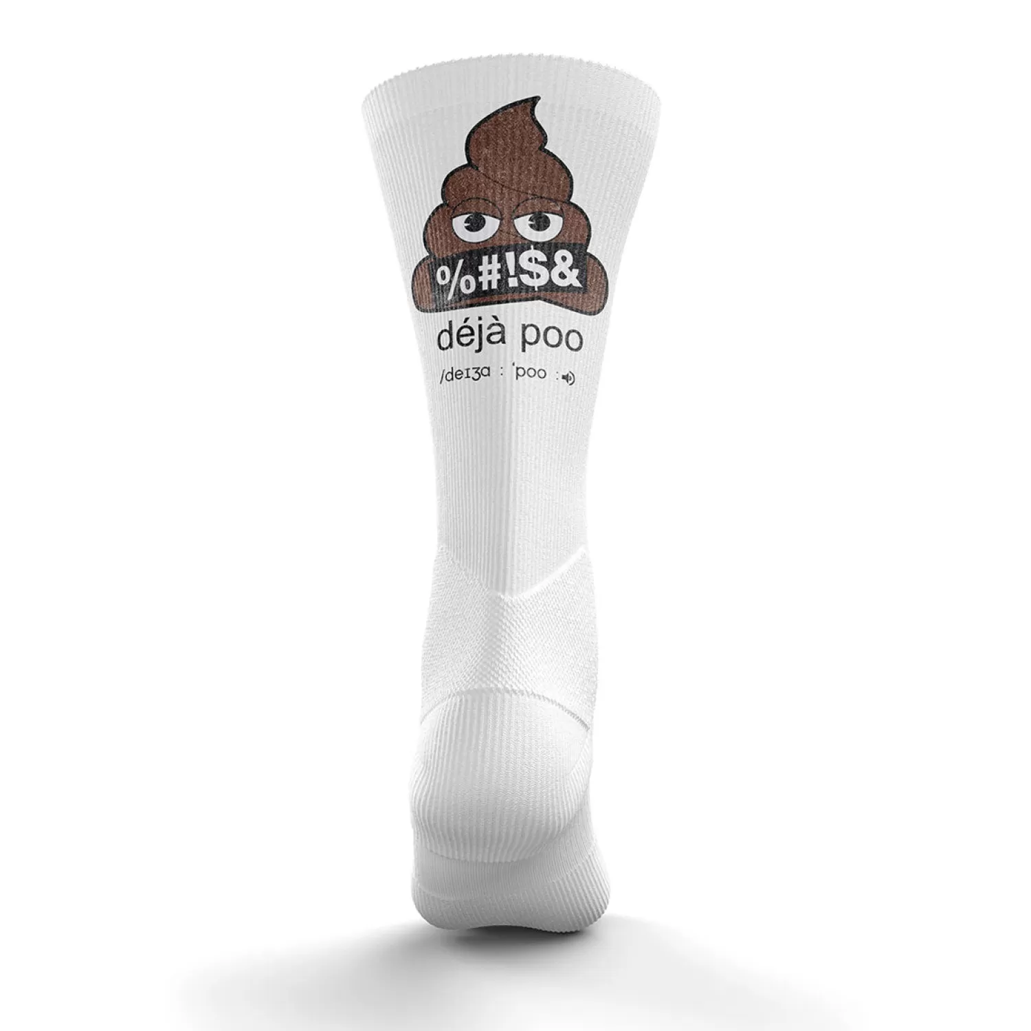 OTSO Funny Socks | Funny Socks>Funny Socks High Cut - Emoji Deja Poo