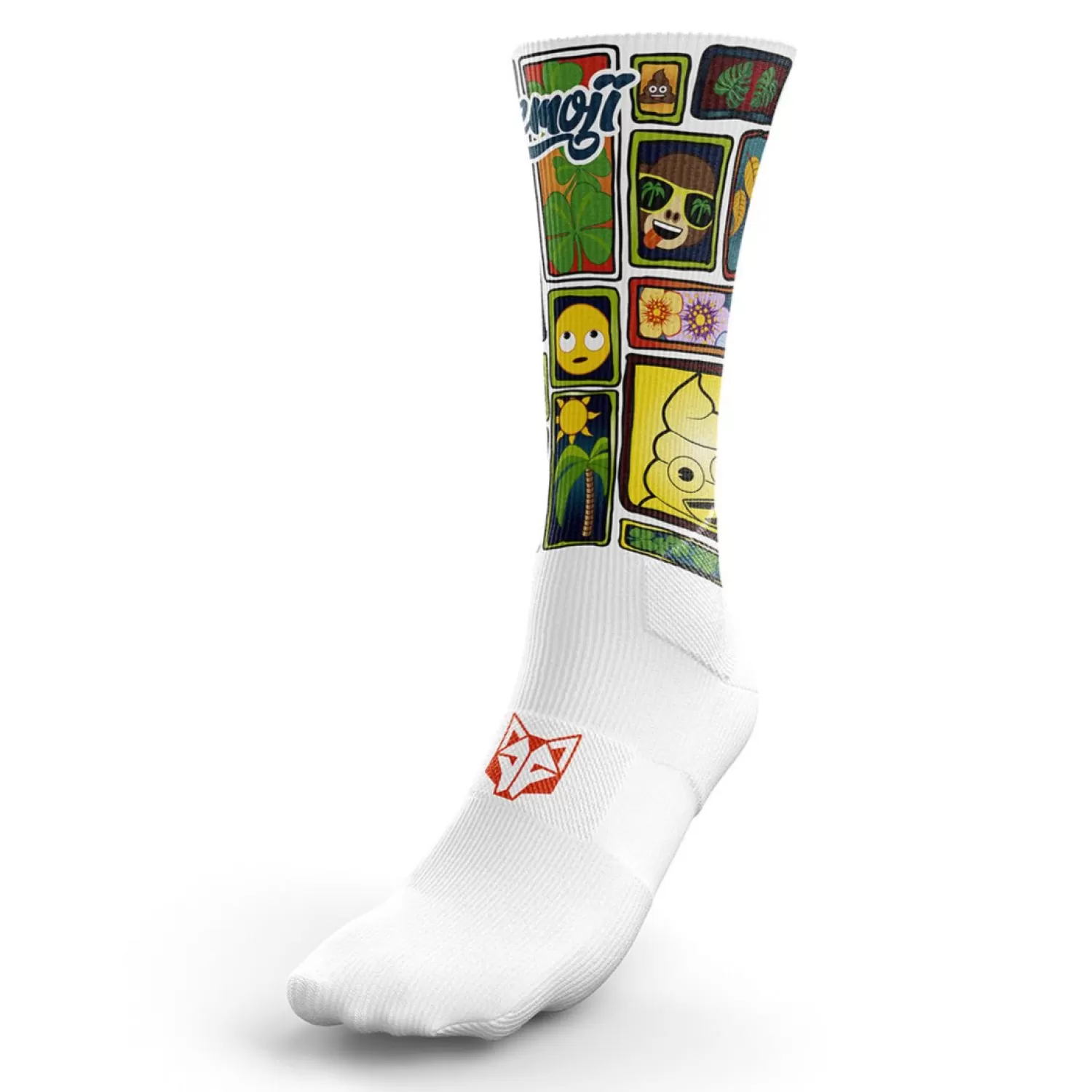 OTSO Funny Socks | Funny Socks>Funny Socks High Cut - Emoji Portrait