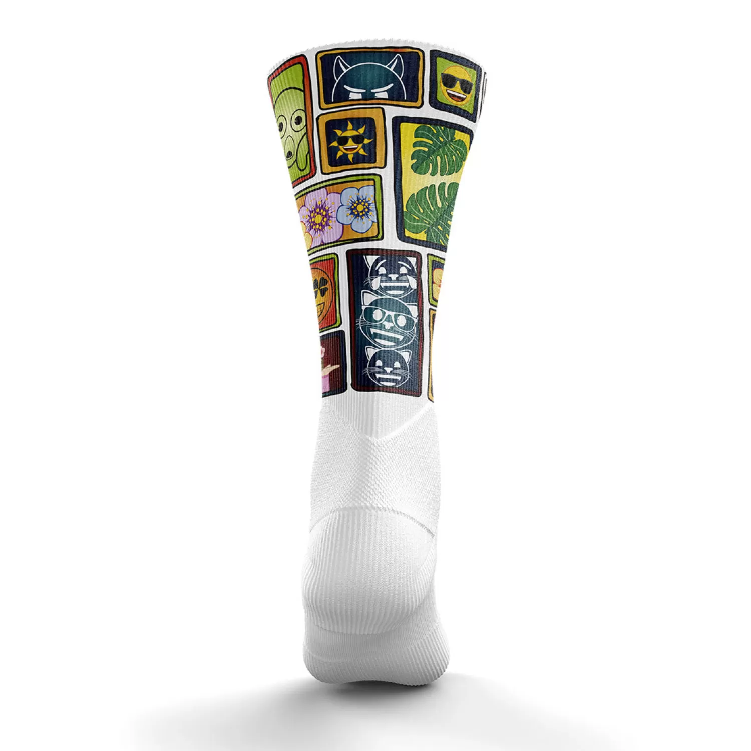 OTSO Funny Socks | Funny Socks>Funny Socks High Cut - Emoji Portrait