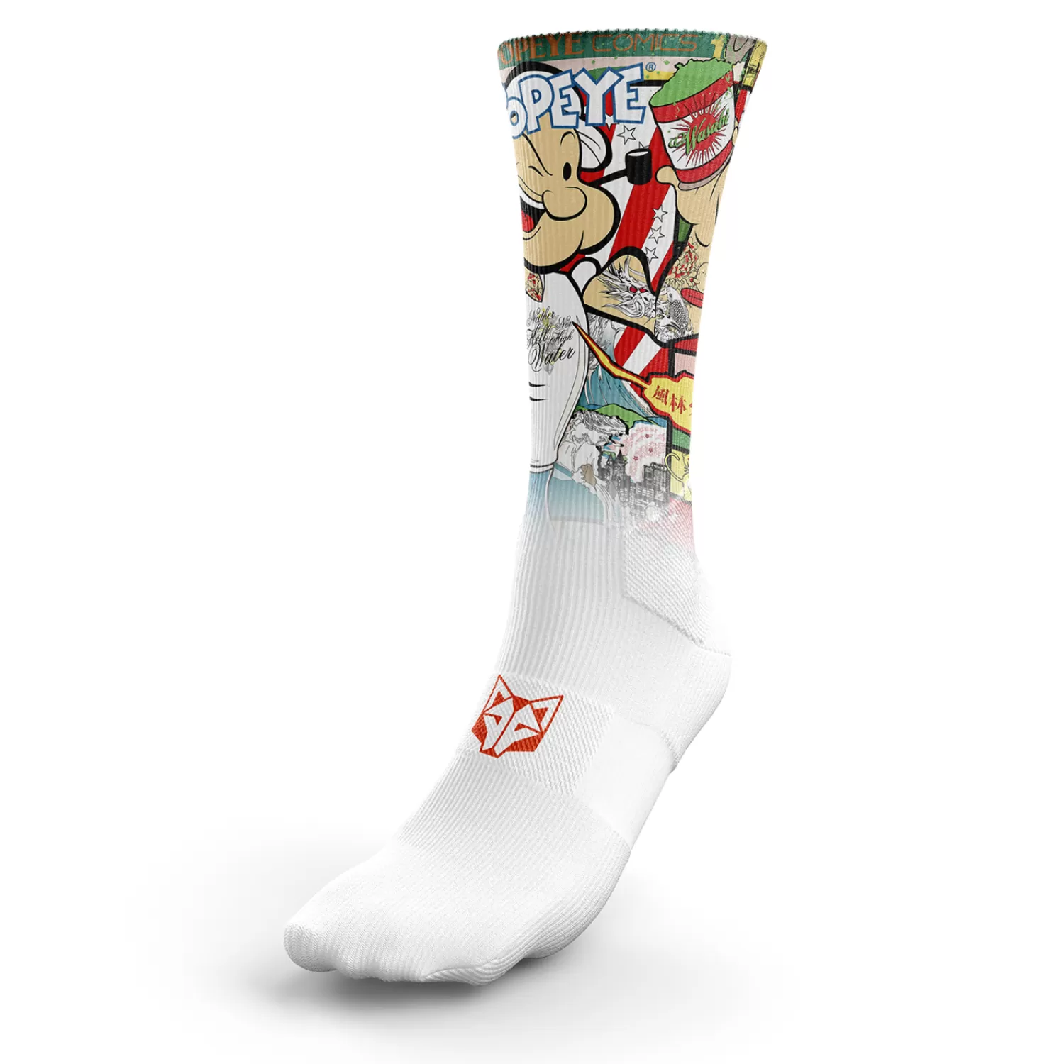 OTSO Funny Socks | Funny Socks>Funny Socks High Cut - Popeye Art Show