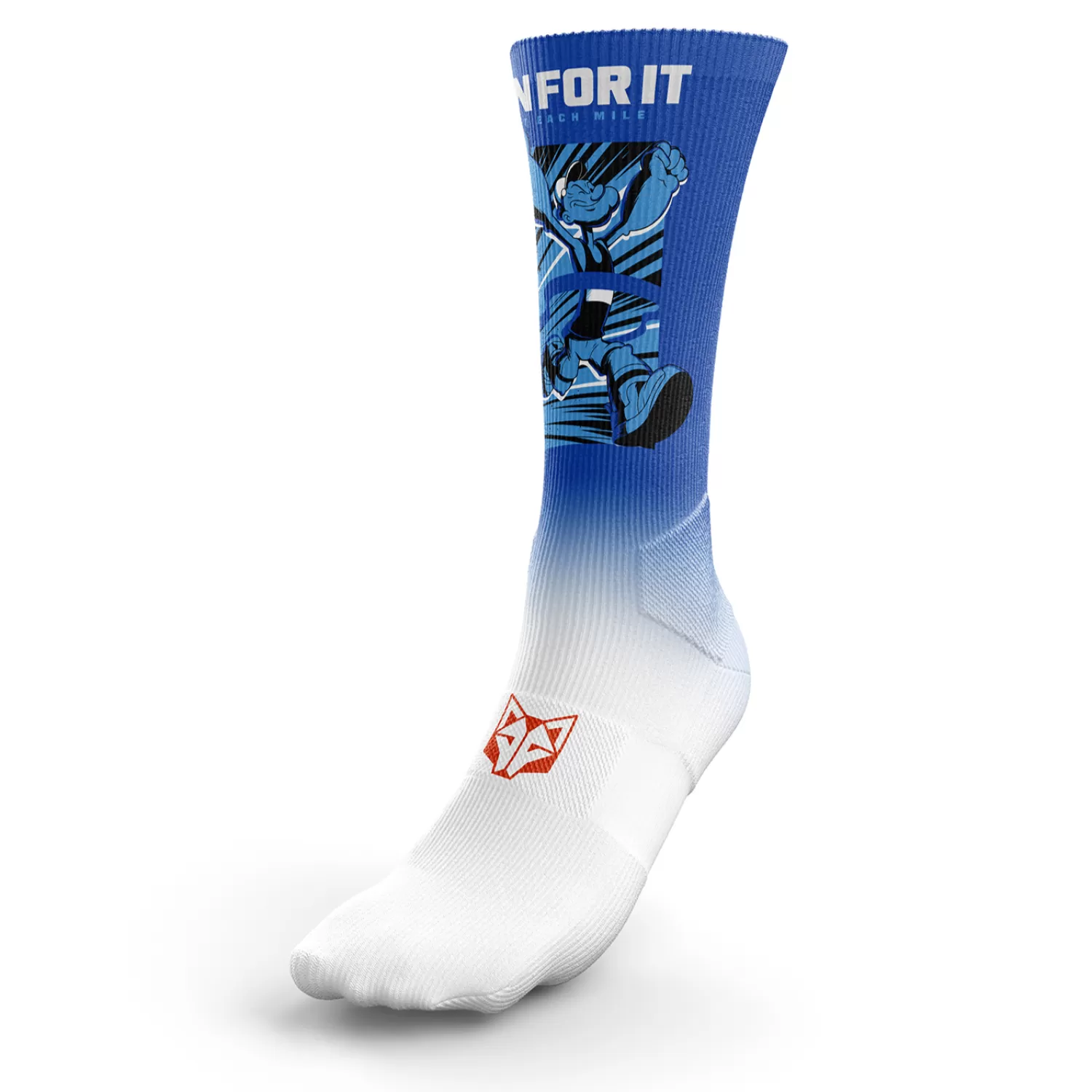 OTSO Funny Socks | Funny Socks>Funny Socks High Cut - Popeye Run For It