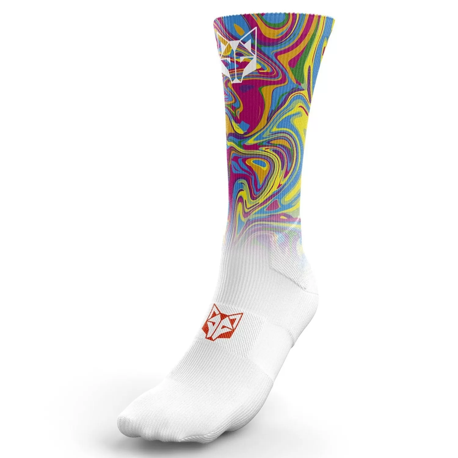 OTSO Funny Socks | Funny Socks>Funny Socks High Cut - Psychedelic