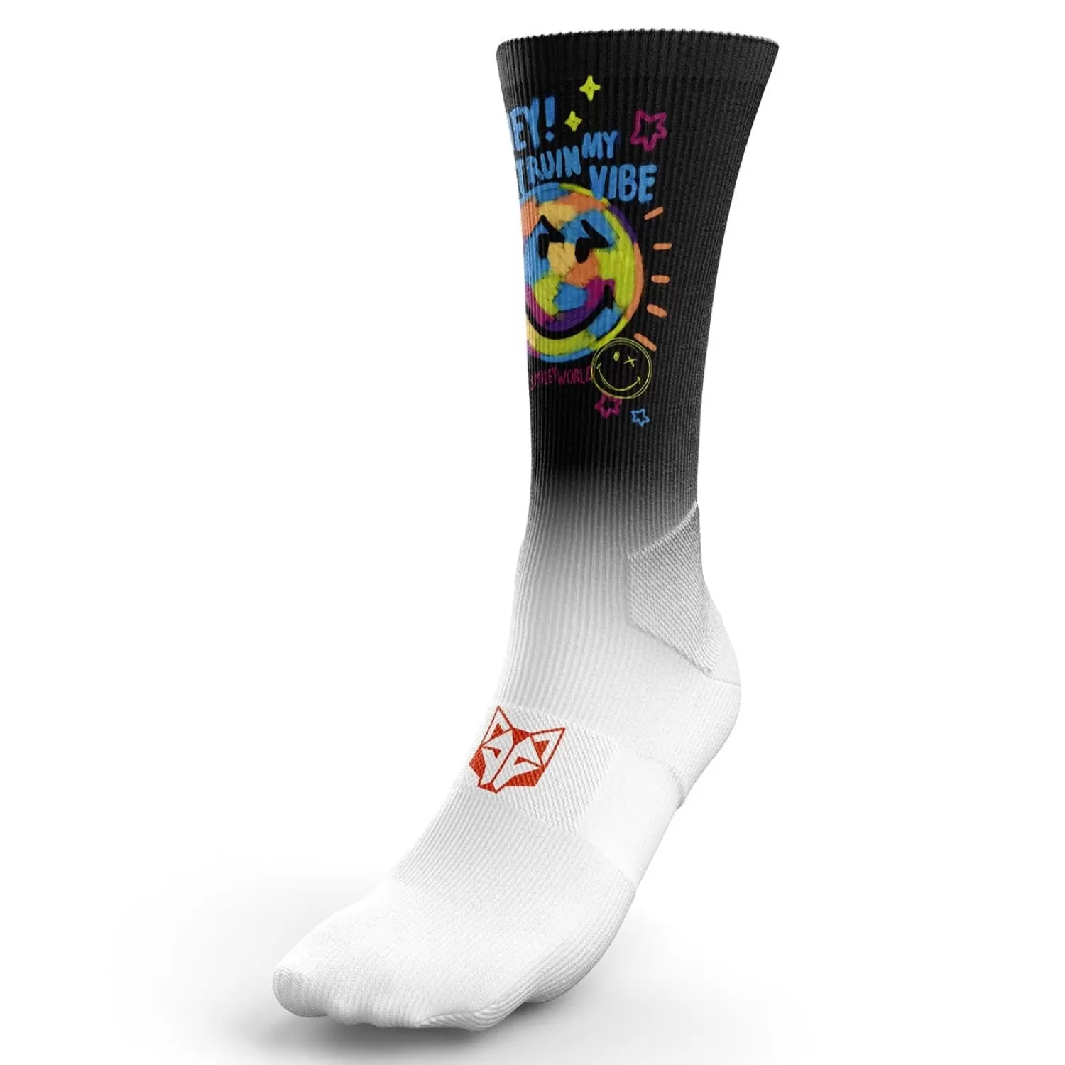 OTSO Funny Socks | Funny Socks>Funny Socks High Cut - Smiley Festival