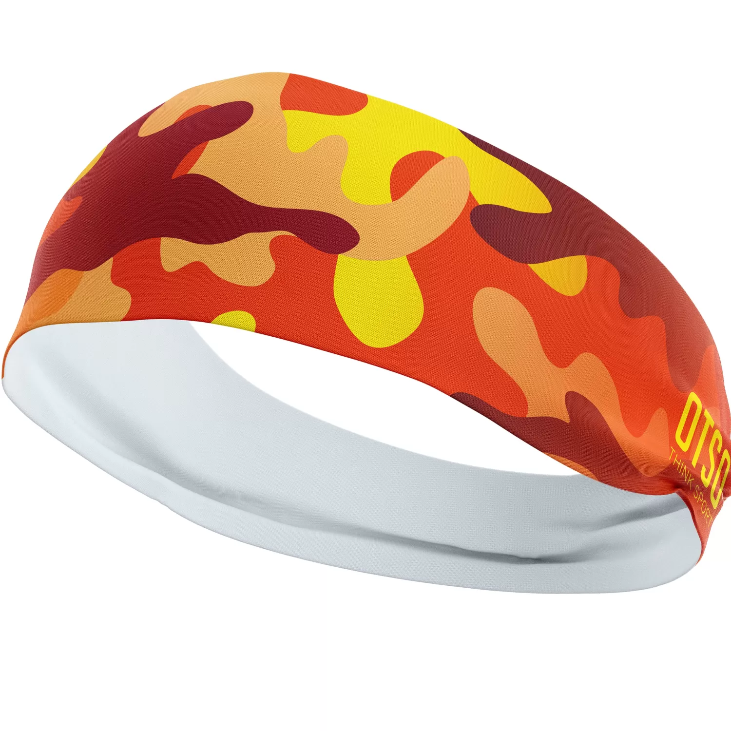 OTSO Headbands | Headbands>Headband Camo Orange -