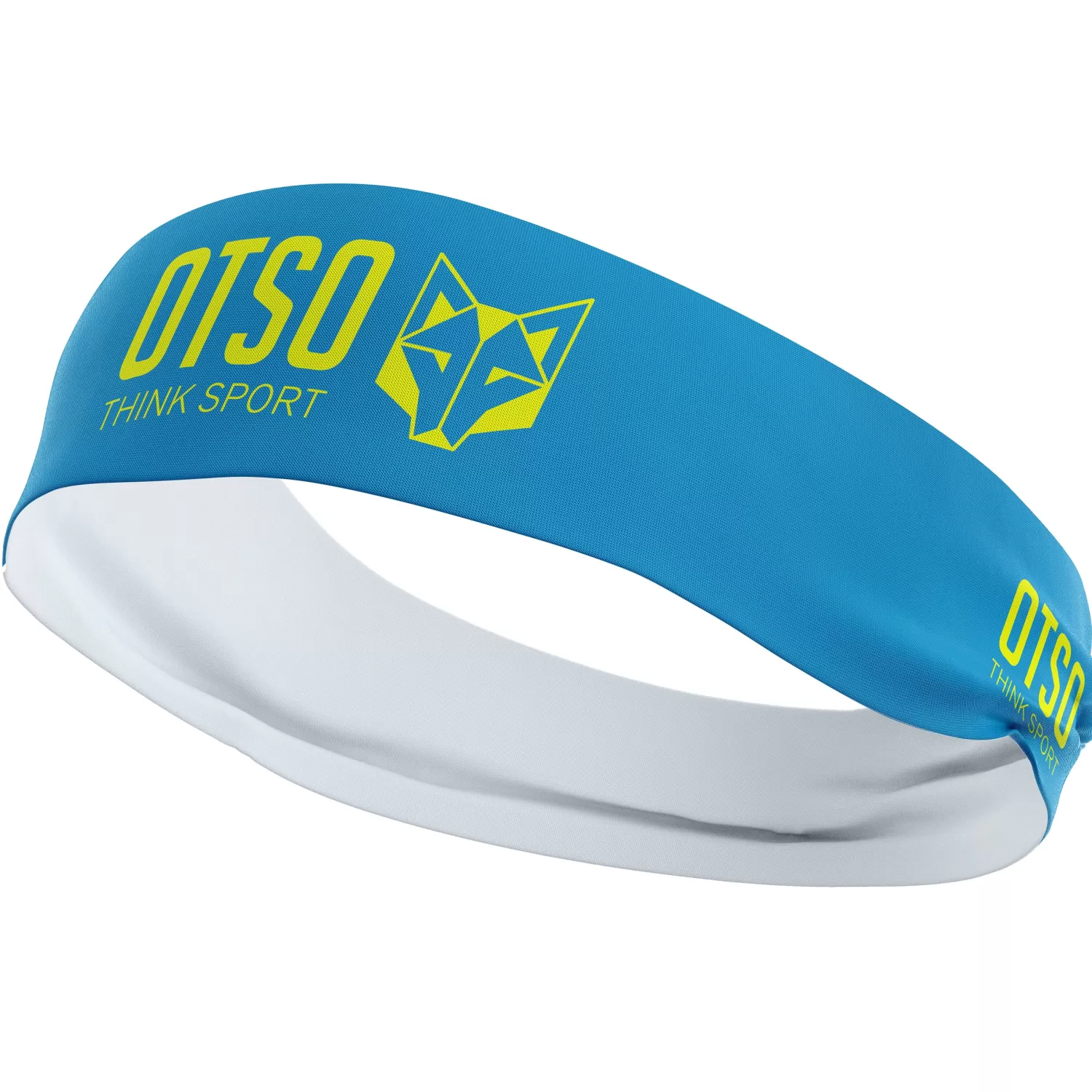 OTSO Headbands | Headbands>Headband Light Blue / Fluo Yellow -