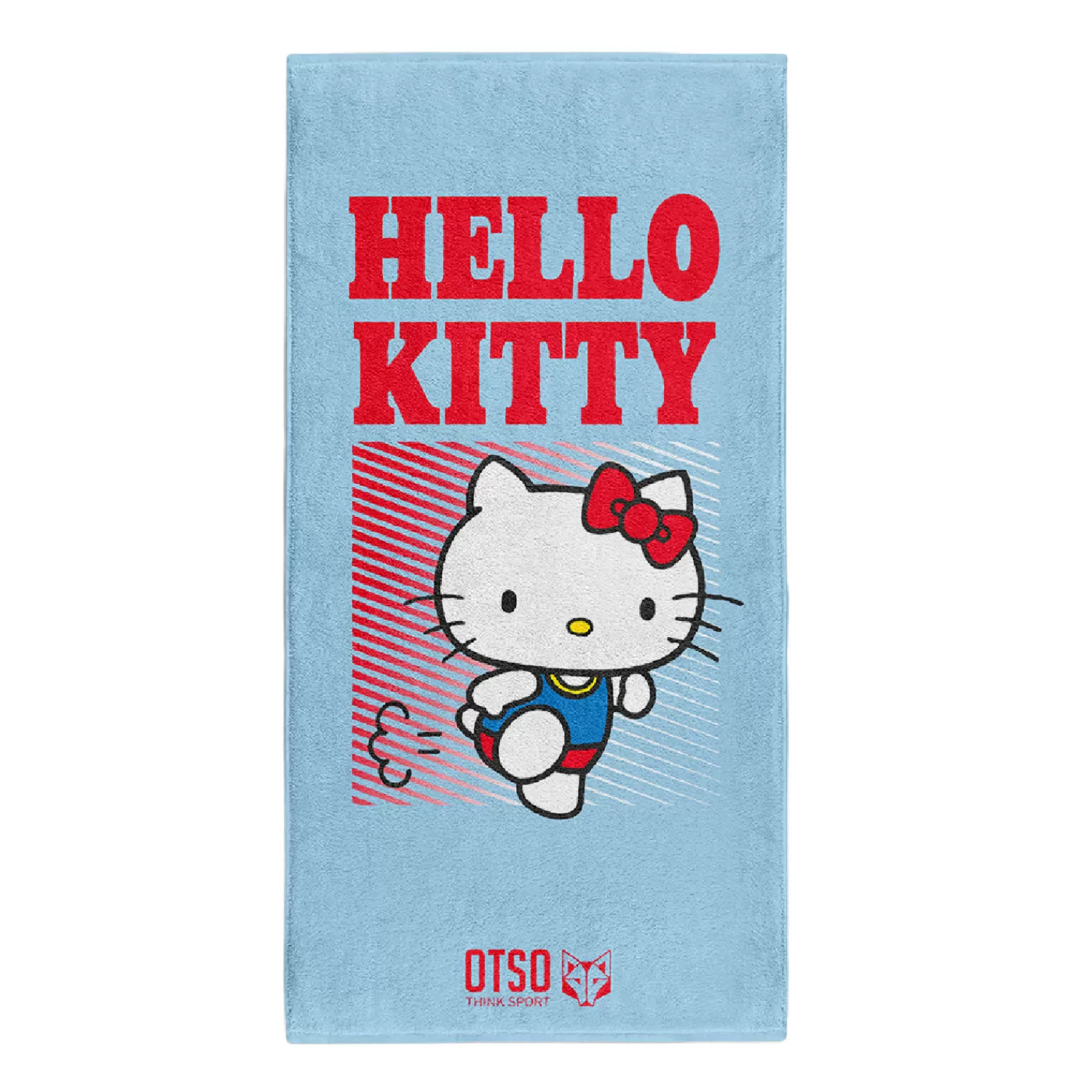 OTSO Microfiber Towels>Hello Kitty Stripes -