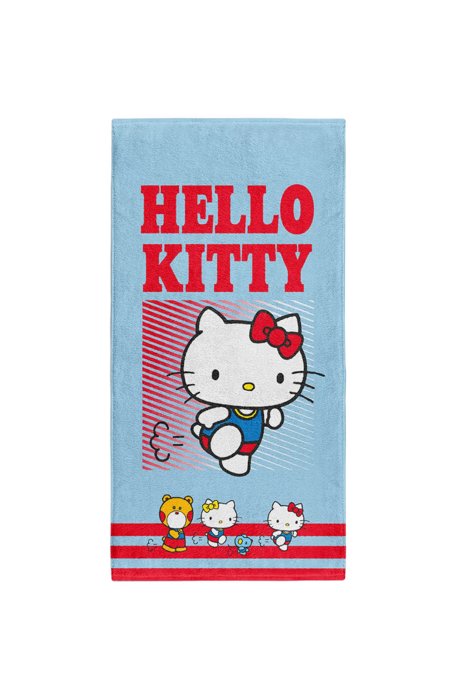 OTSO Microfiber Towels>Hello Kitty Stripes -