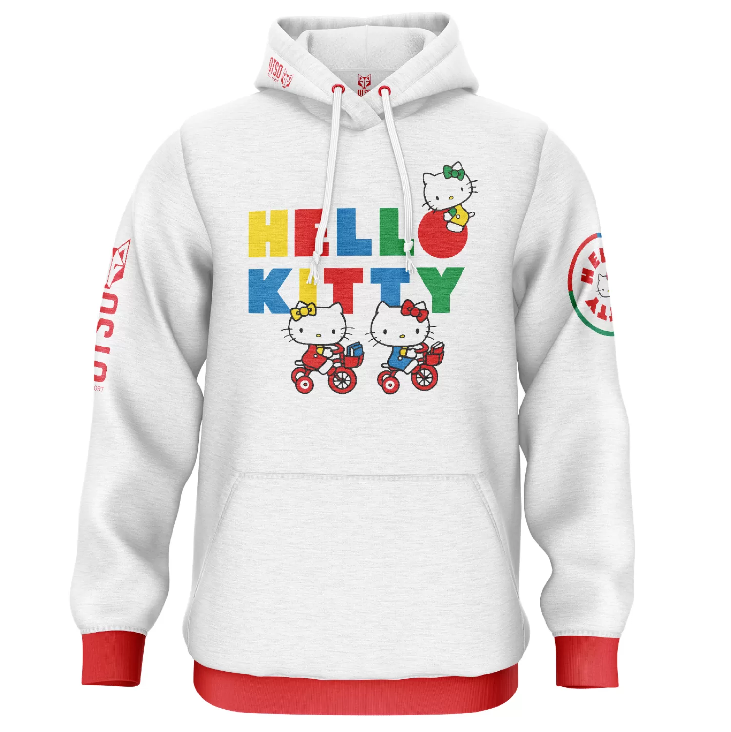 OTSO Hoodies>Hoodie - Hello Kitty Smile