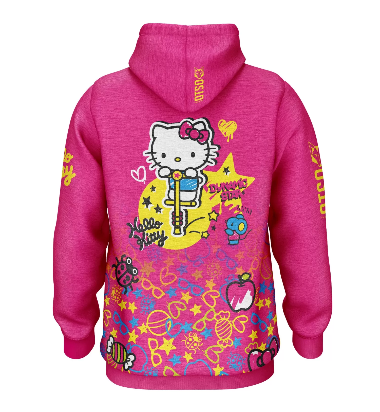 OTSO Hoodies>Hoodie - Hello Kitty Sparkle