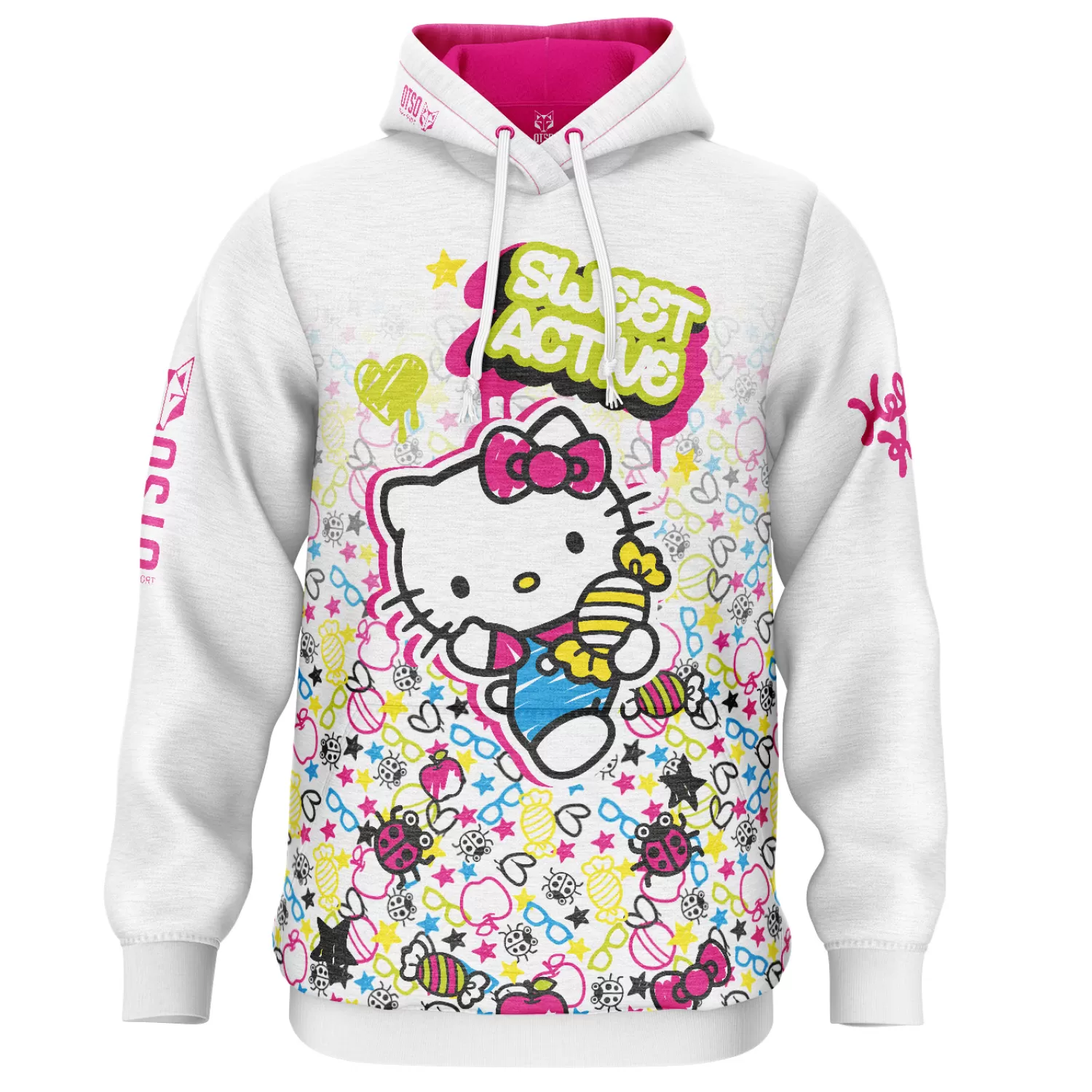 OTSO Hoodies>Hoodie - Hello Kitty Sweet