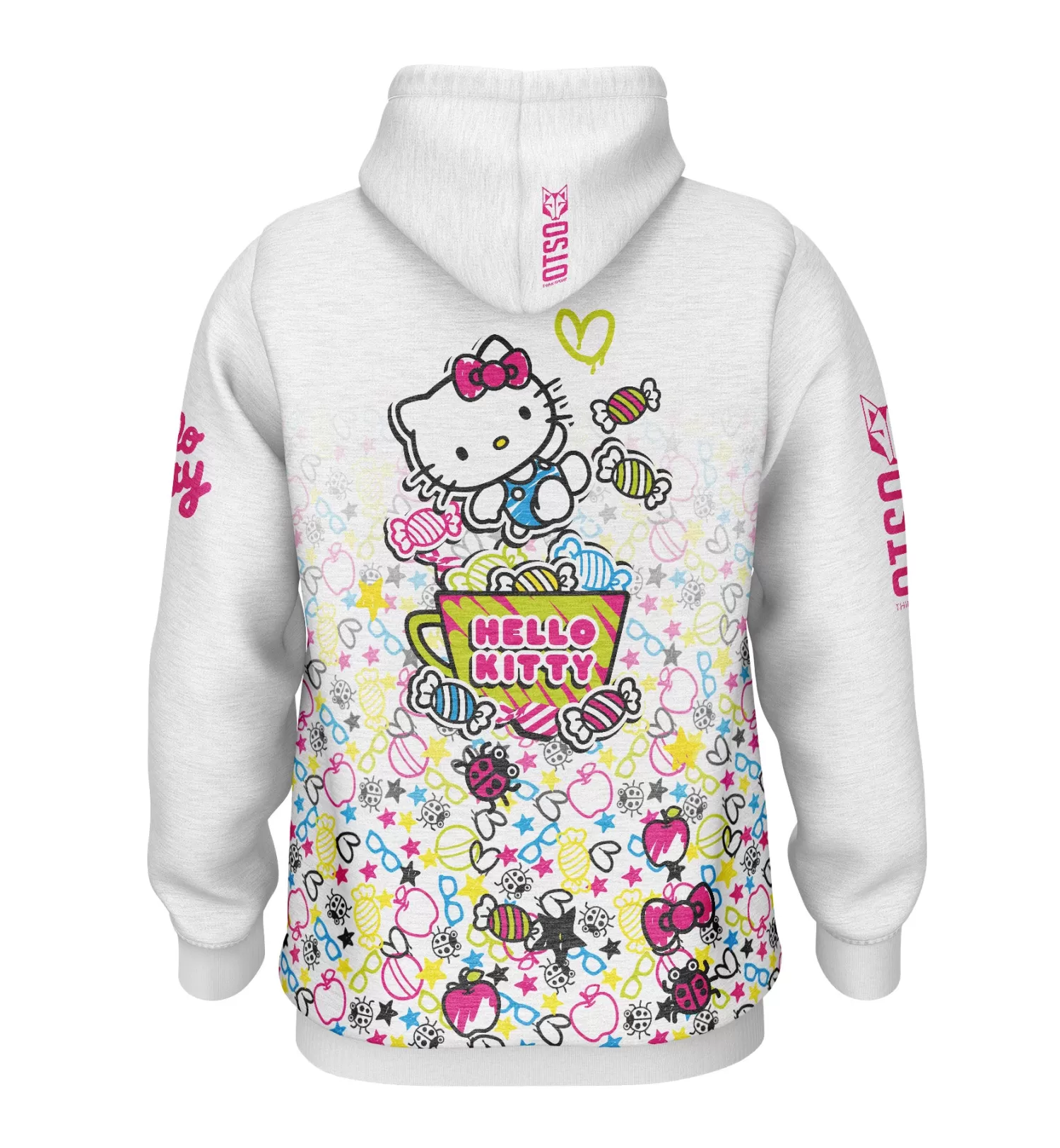 OTSO Hoodies>Hoodie - Hello Kitty Sweet