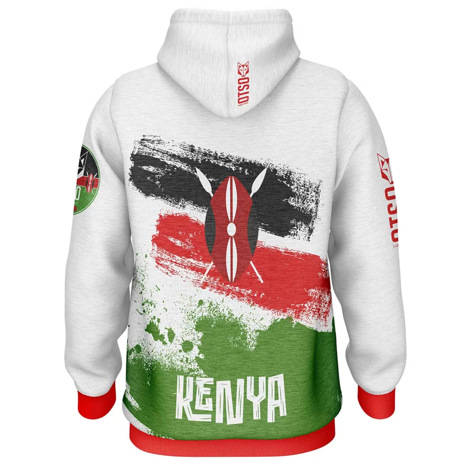 OTSO Hoodies>Hoodie - Kimbia Kenya