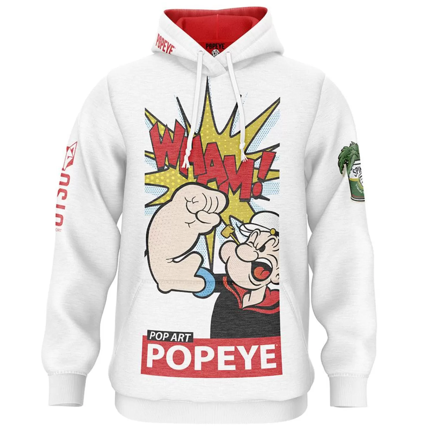 OTSO Hoodies>Hoodie - Popeye Pop Art