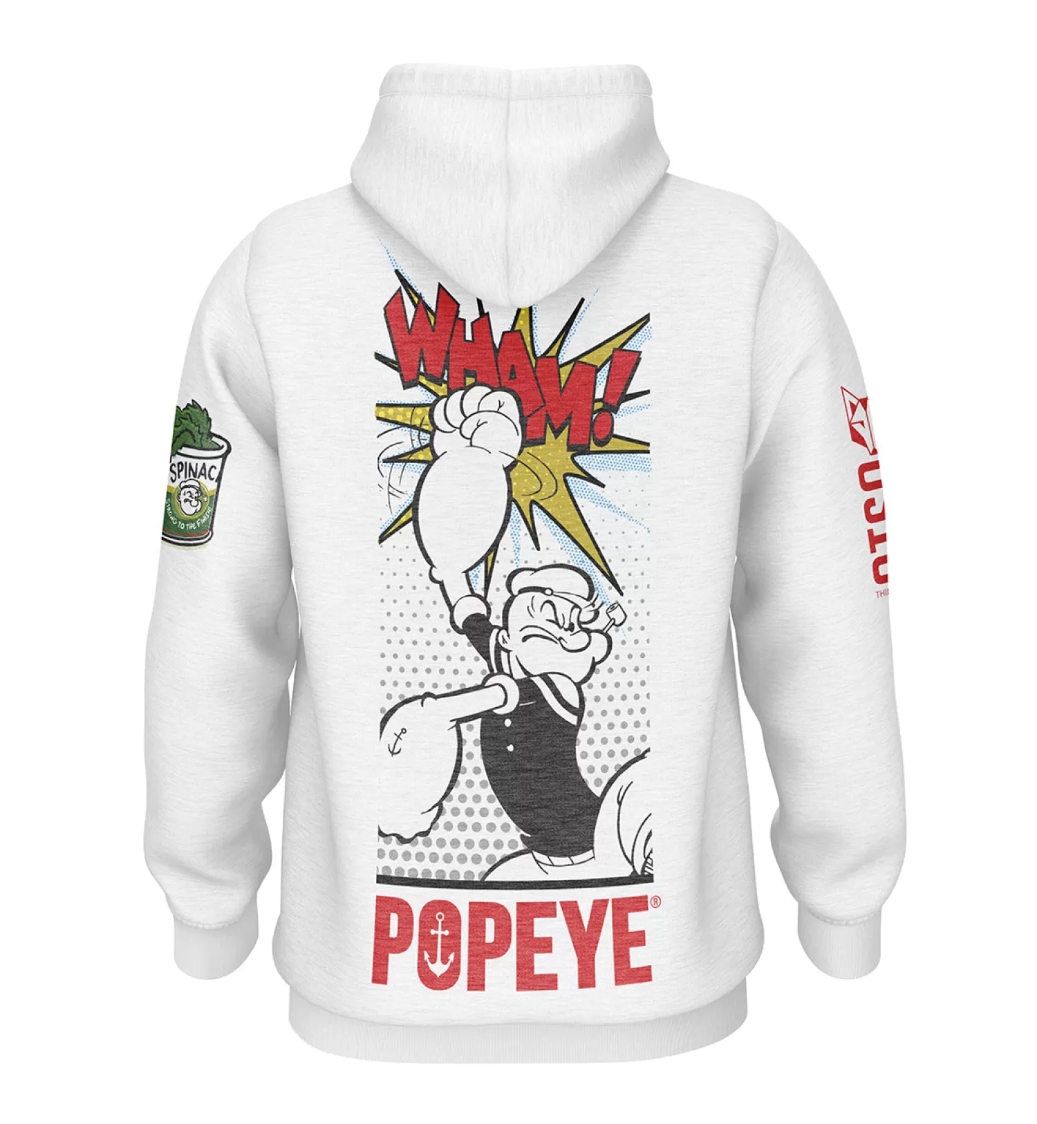 OTSO Hoodies>Hoodie - Popeye Pop Art