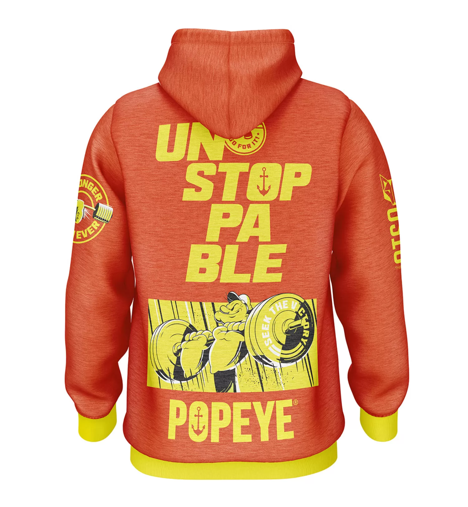 OTSO Hoodies>Hoodie - Popeye Unstoppable