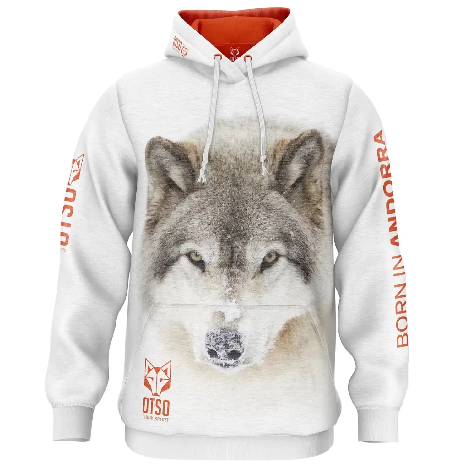 OTSO Hoodies>Hoodie - Wolf