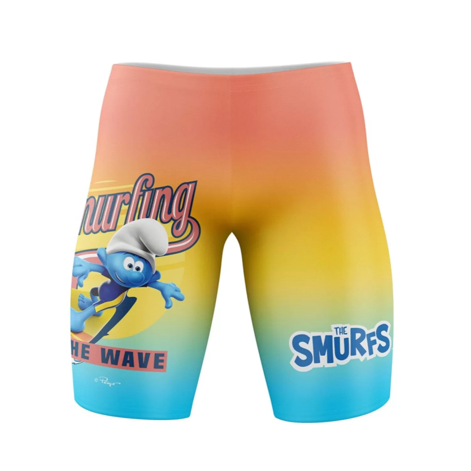 OTSO Jammers>Jammer Man Swim Bike Run Wave -