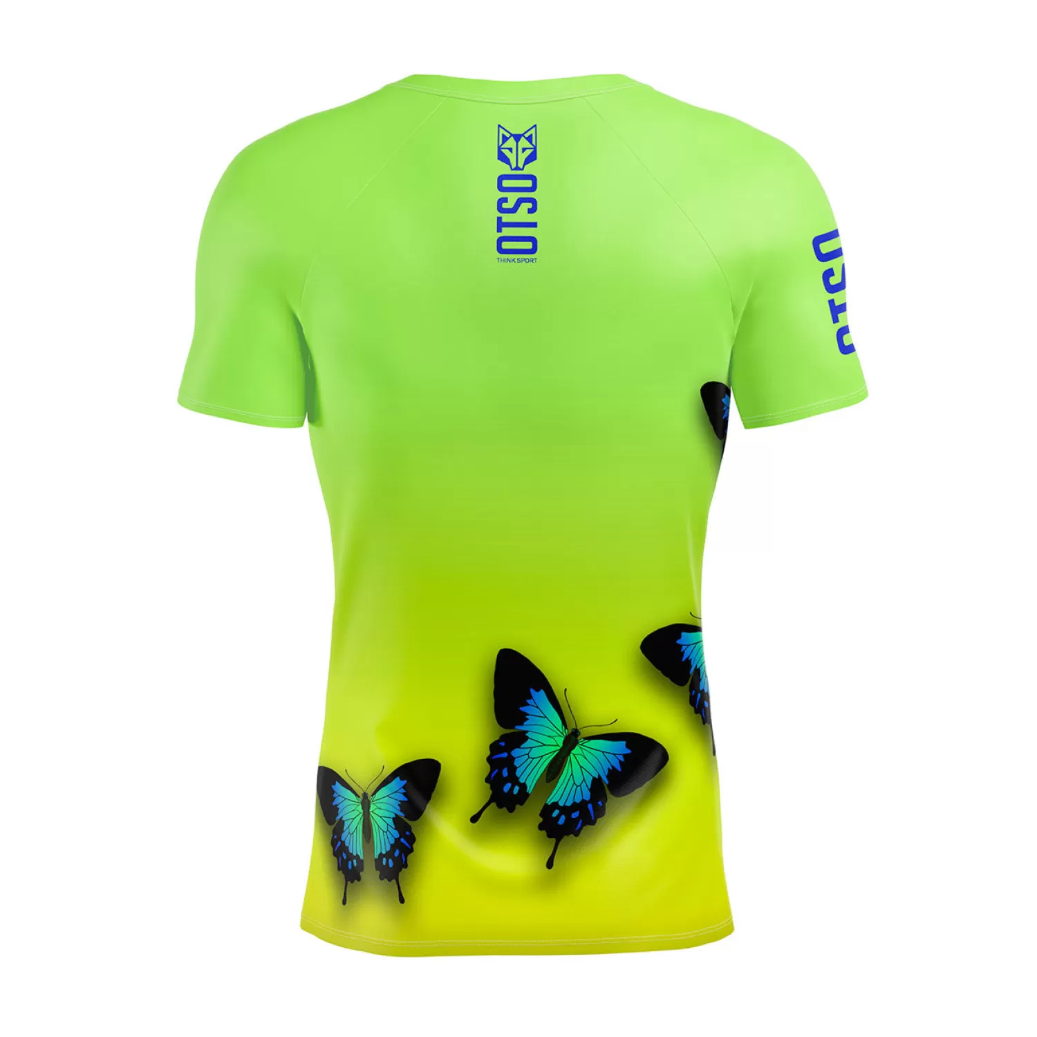 OTSO Men's Short Sleeve Shirts>Men's Short Sleeve Shirt Butterfly