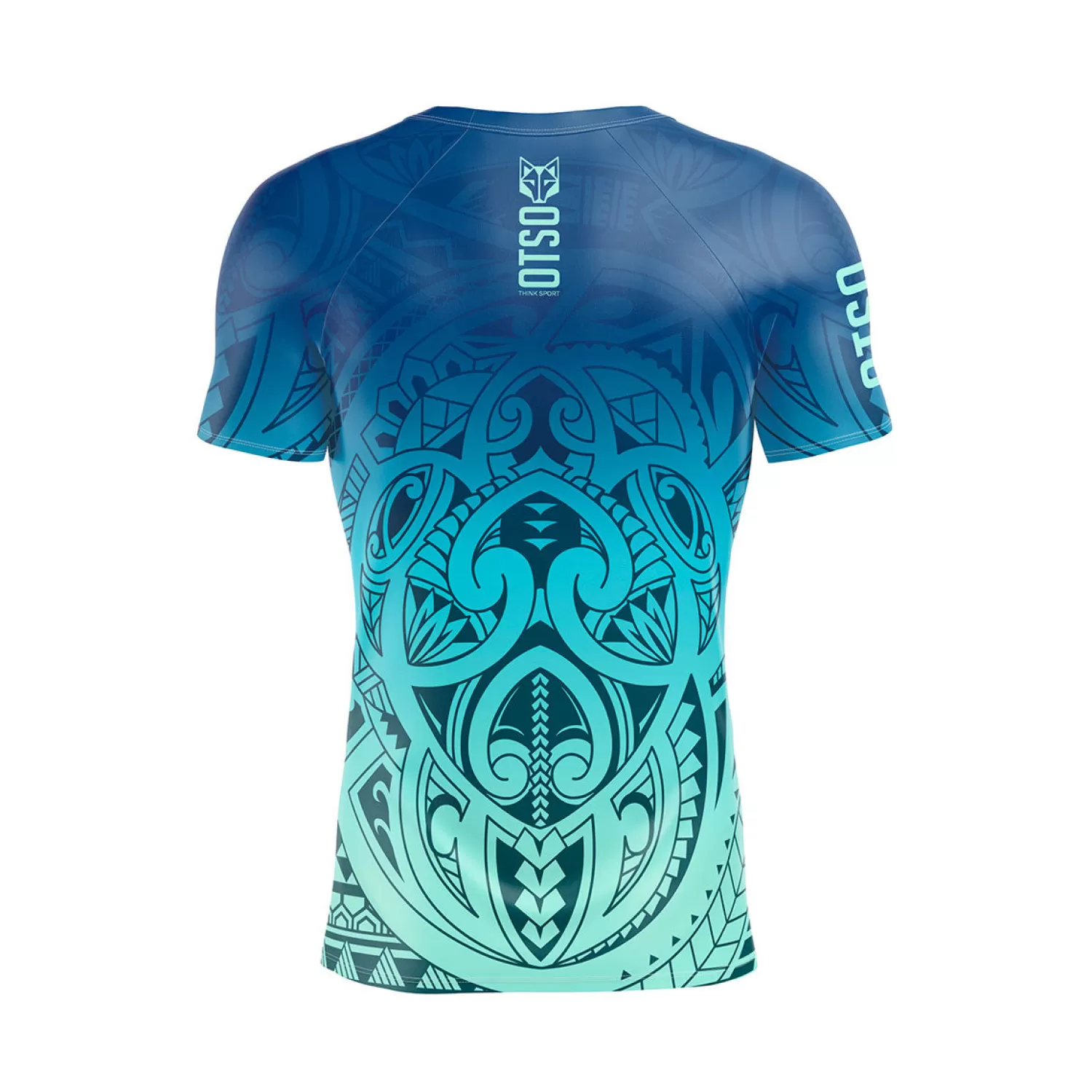 OTSO Men's Short Sleeve Shirts>Men's short sleeve t-shirt - Maori Tangaroa