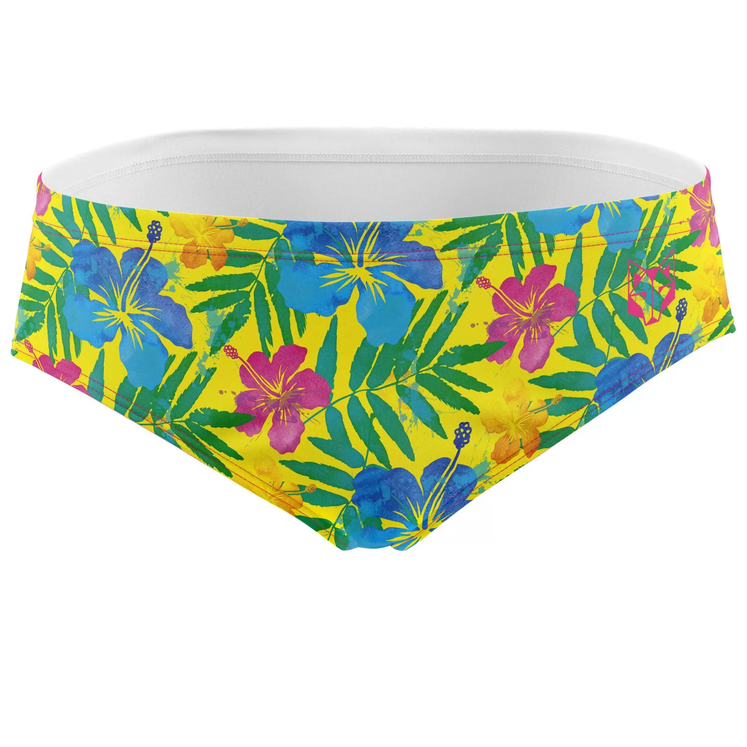 OTSO Men's Slip Swimsuits>Men's swim briefs - Floral