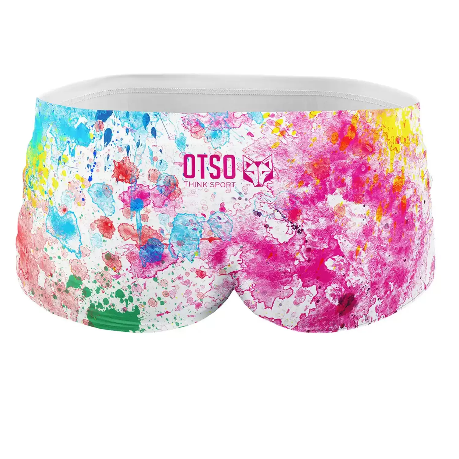 OTSO Men's Trunk Swimsuits>Men's swim trunks - Chupa Chups Paint