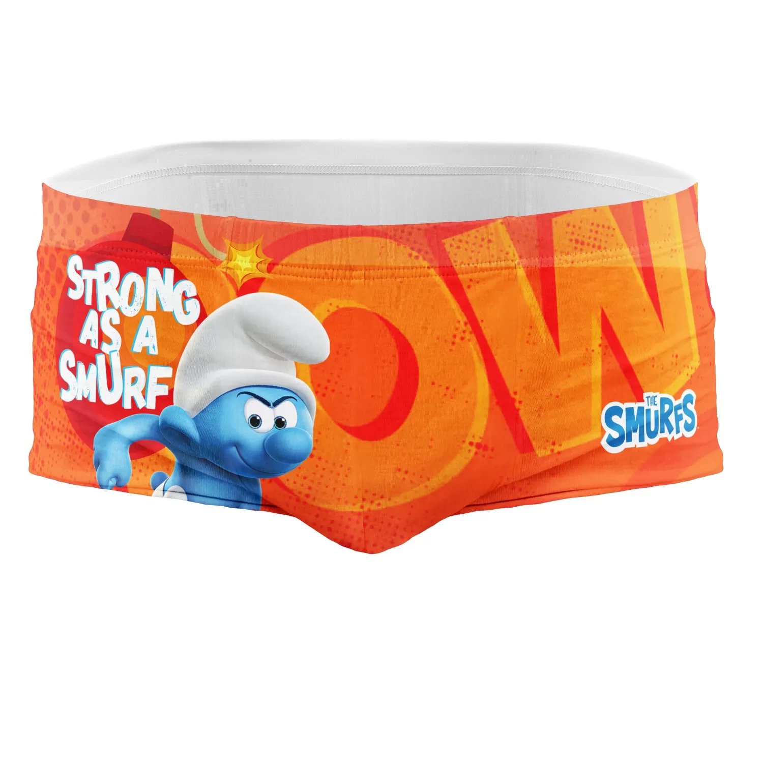 OTSO Men's Trunk Swimsuits>Men's swim trunks - Smurf Strong