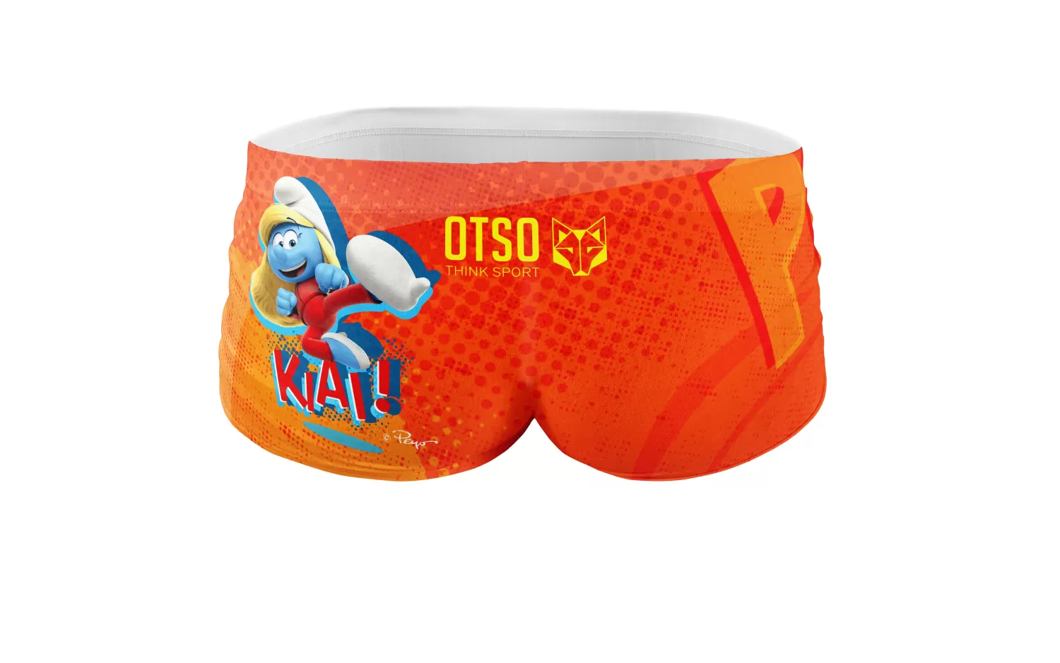 OTSO Men's Trunk Swimsuits>Men's swim trunks - Smurf Strong