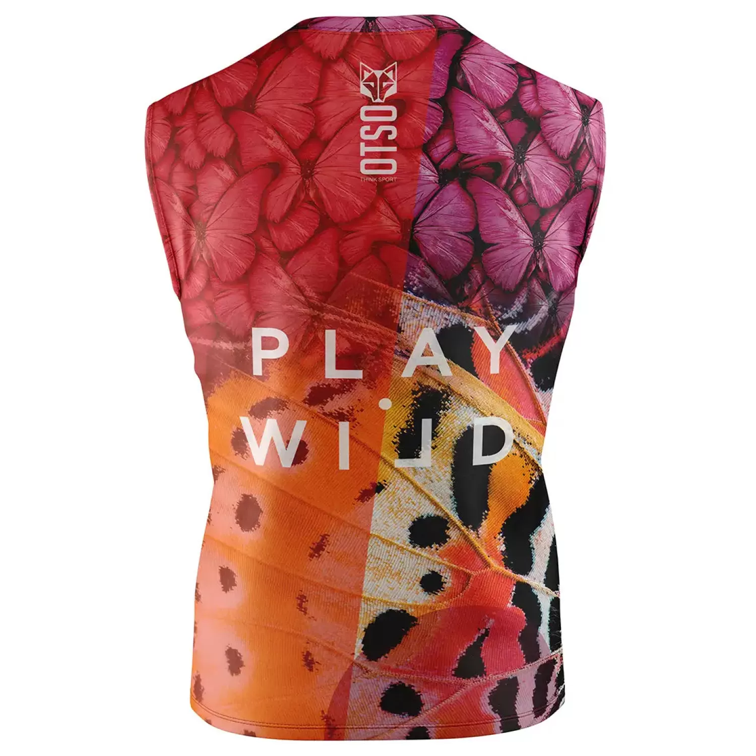 OTSO Men's Padel Shirts>Men's Tank Padel shirt - Wings