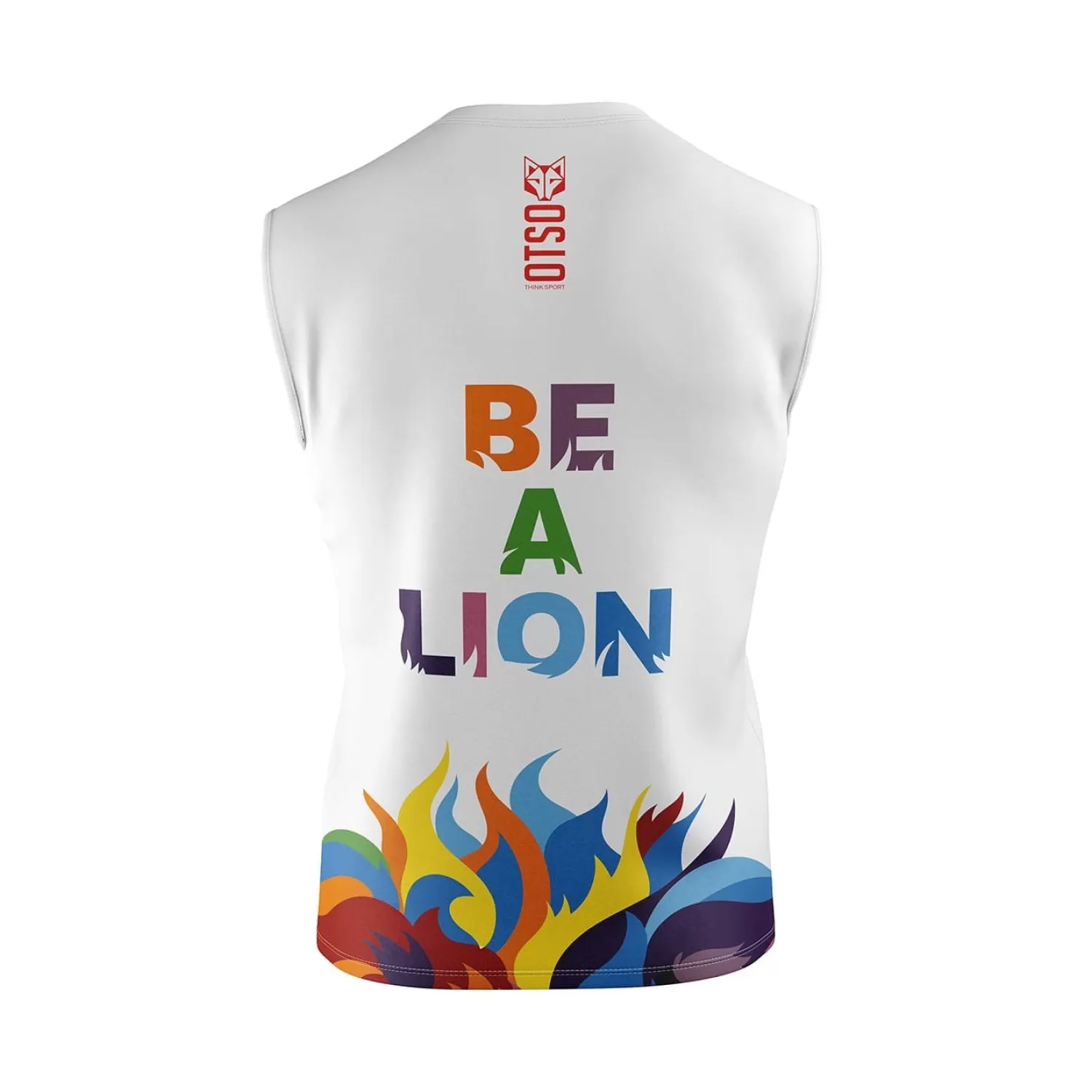 OTSO Men's Tanks>Men's tank shirt - Be A Lion