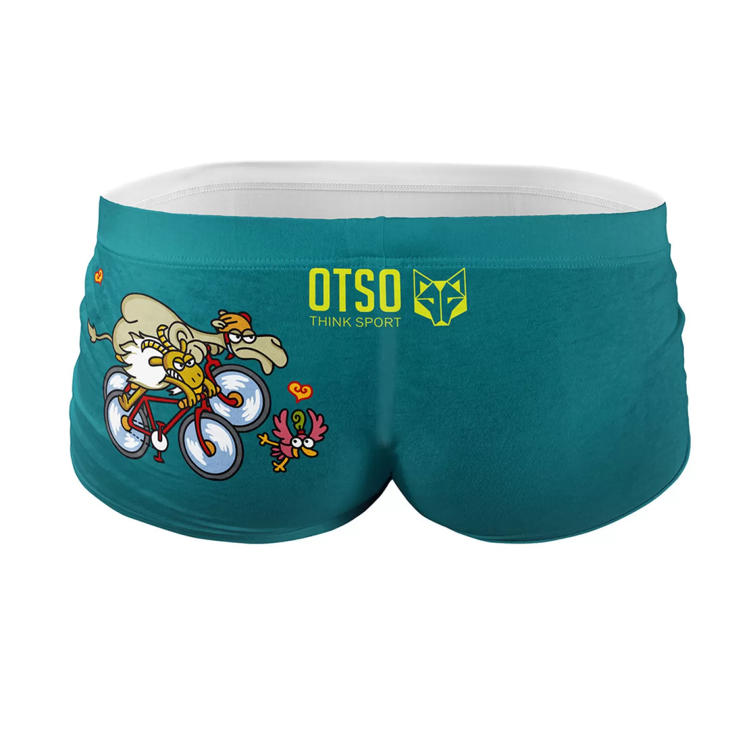 OTSO Men's Trunk Swimsuits>Men's trunk bathing suit - Kukuxumusu Bike