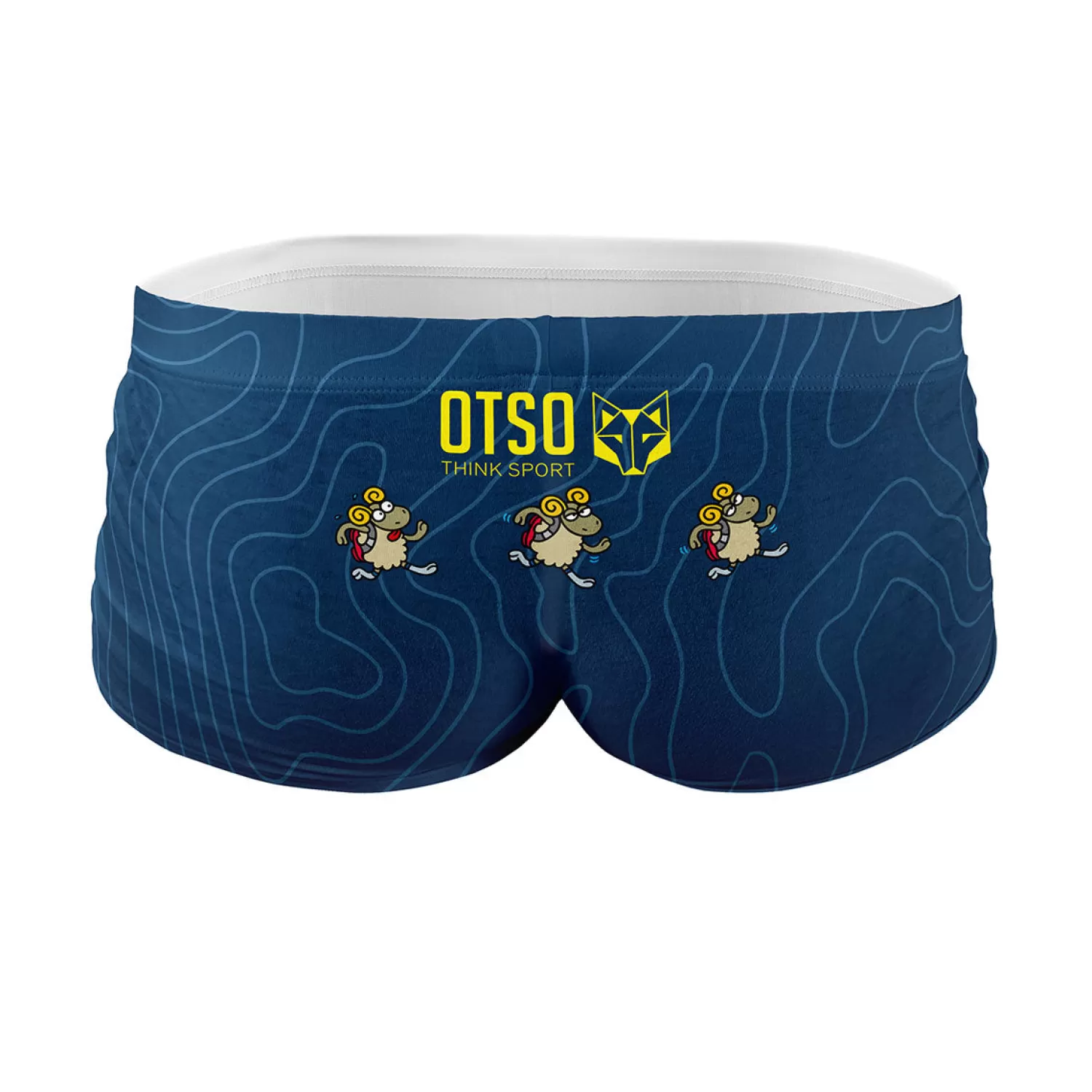 OTSO Men's Trunk Swimsuits>Men's trunk swimsuit - Bildot Trail