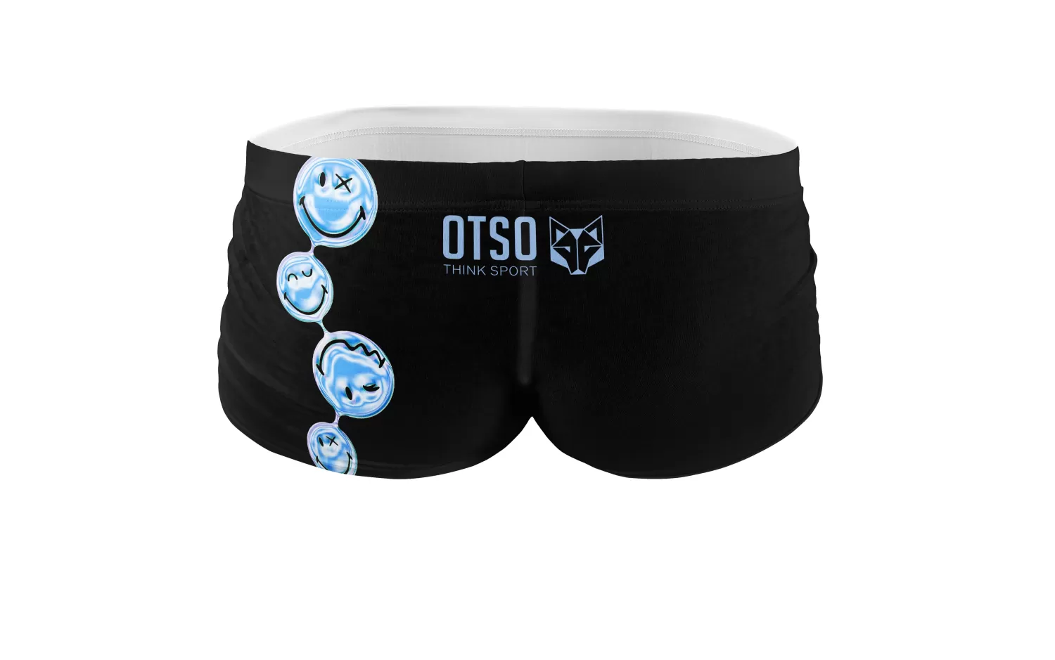 OTSO Men's Trunk Swimsuits>Men's trunk swimsuit - Smiley World Connected