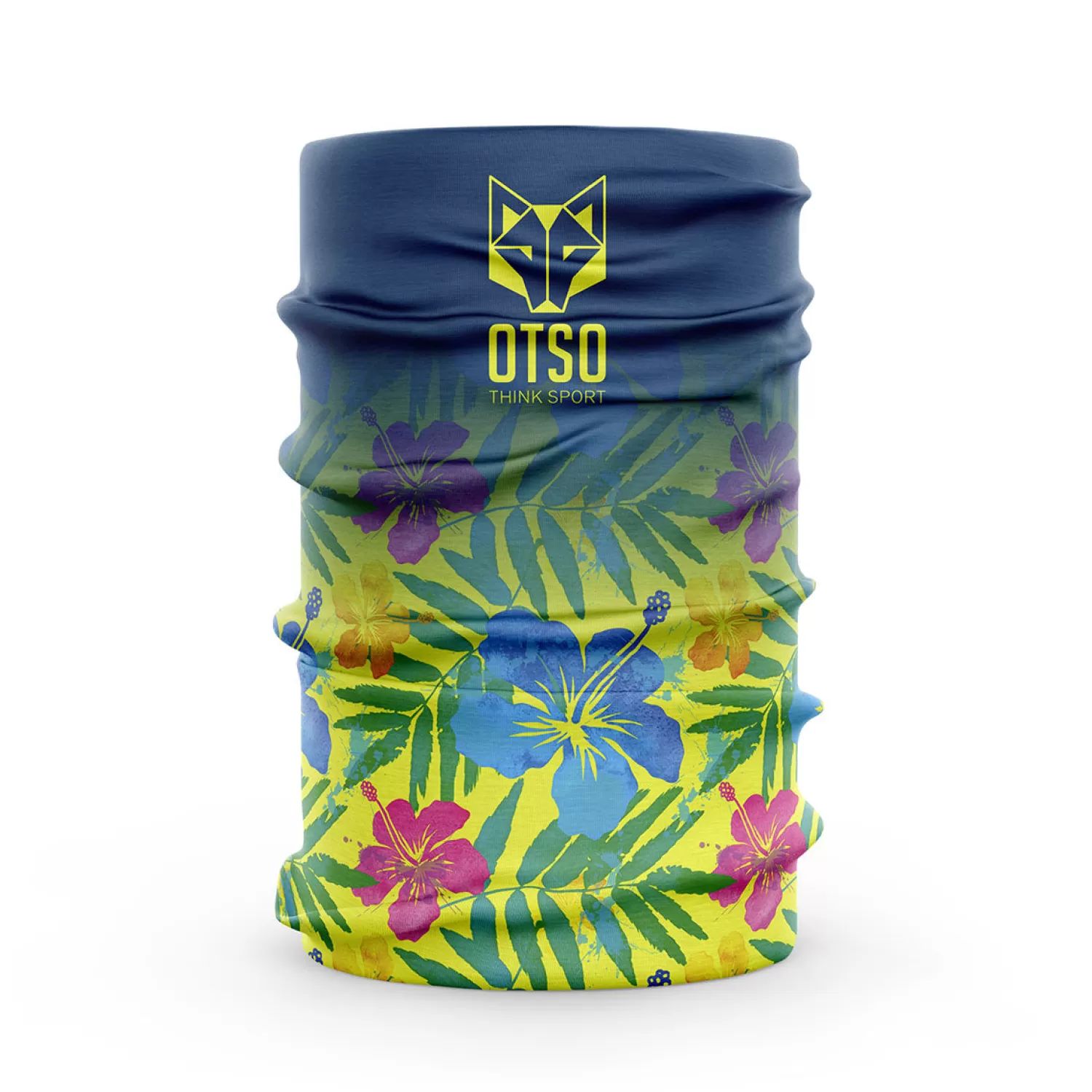 OTSO Neck Warmers | Neck Warmers>Neck Protector - Floral Blue