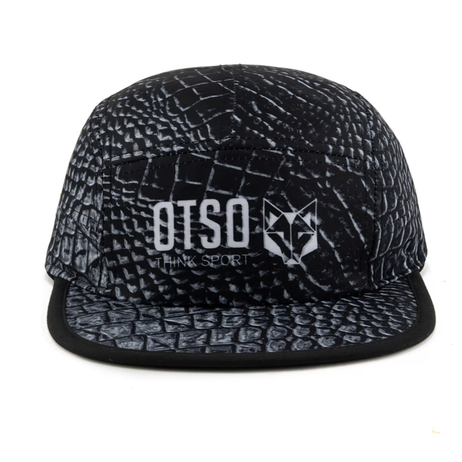 OTSO Snapback Caps | Running Caps>Running Cap - Black Snake