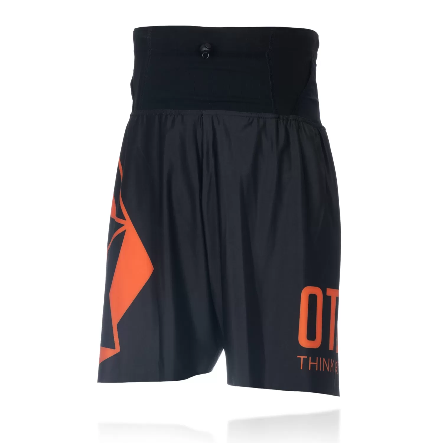 OTSO Running Shorts>Shorts - Black & Orange