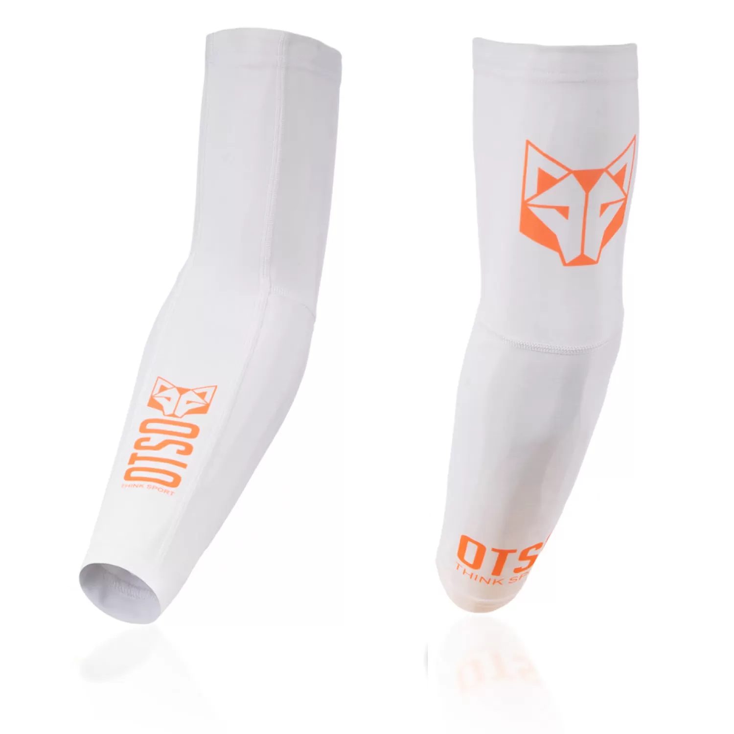 OTSO Arm Sleeves | Arm Sleeves>Sleeves - White & Fluo Orange