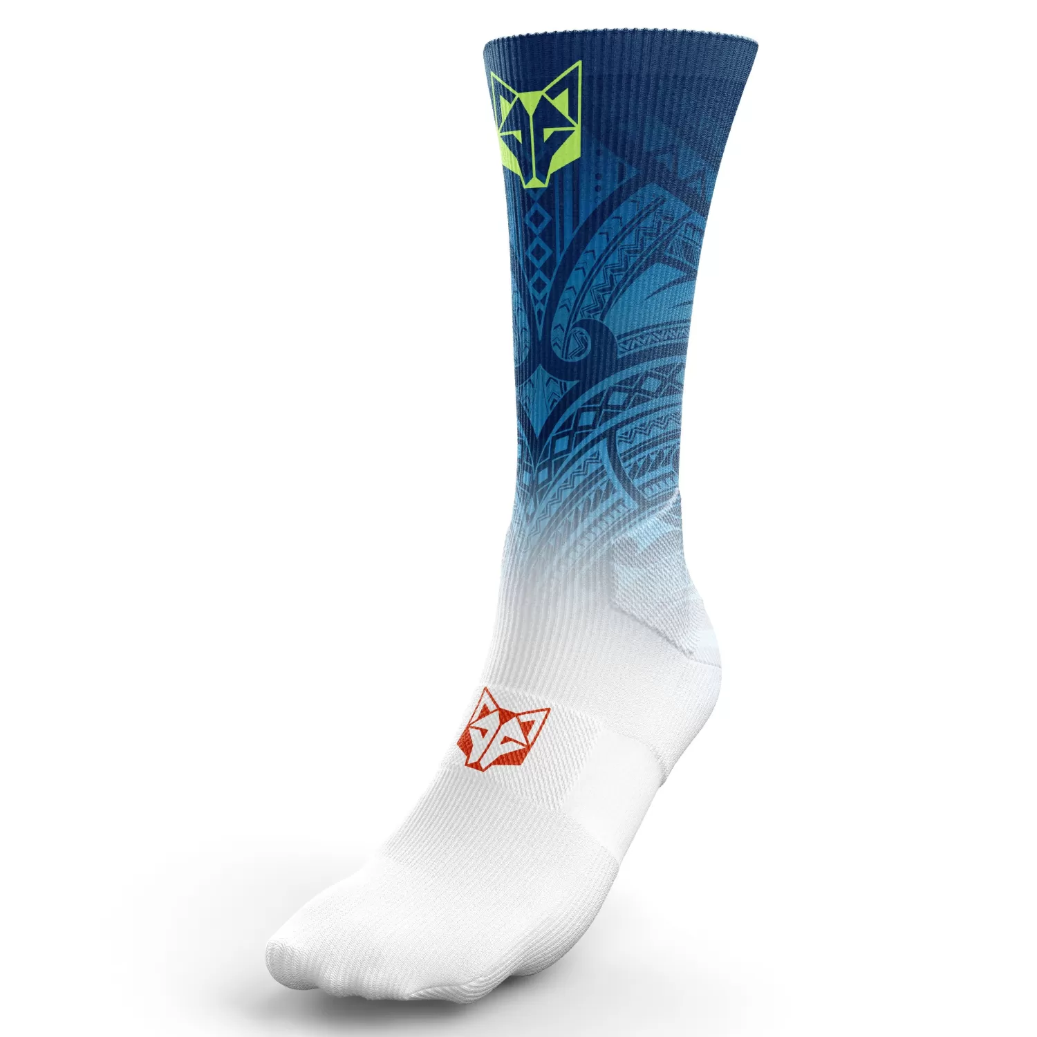 OTSO Funny Socks | Funny Socks>Sublimated Socks - Maori Blue