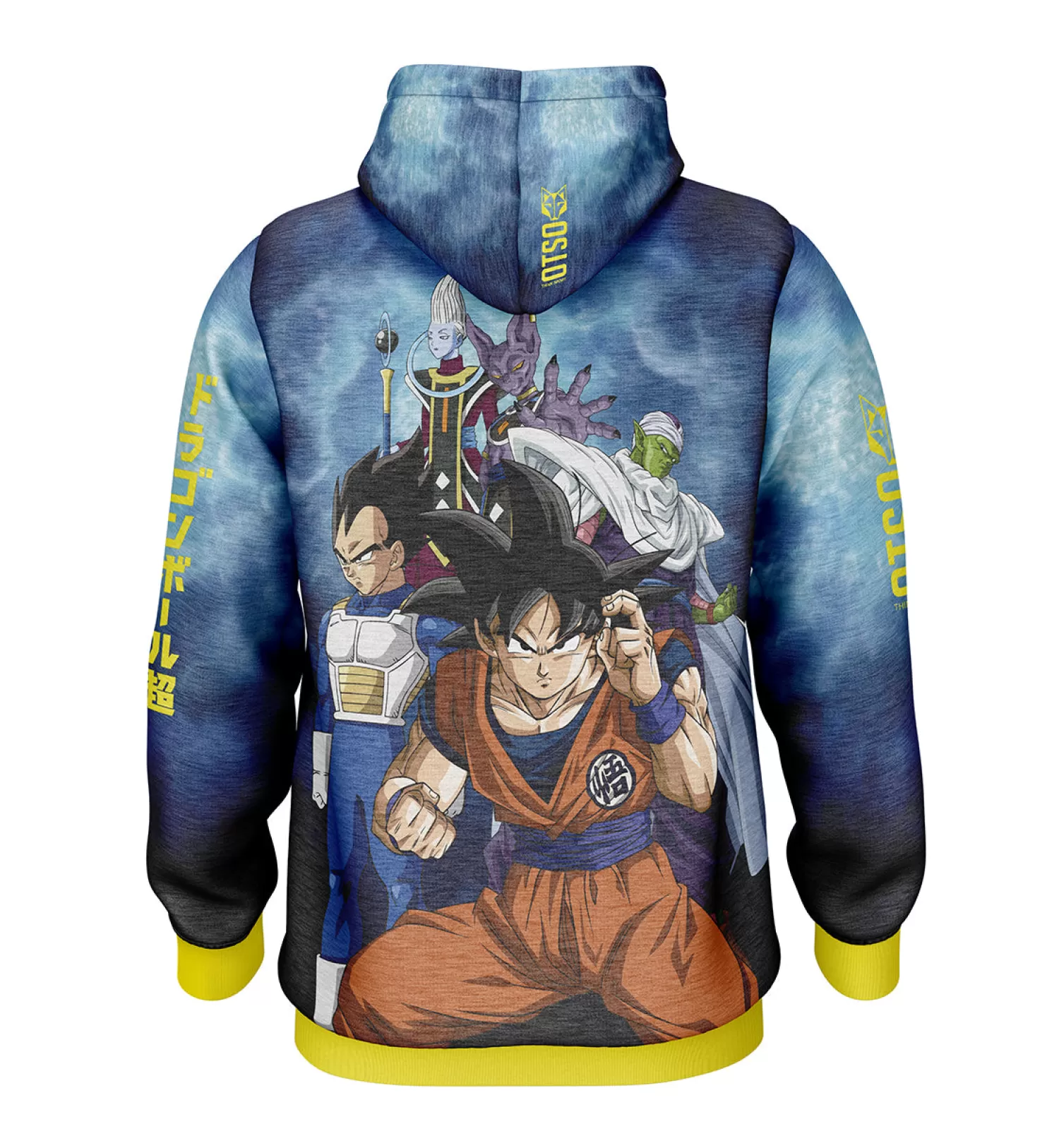 OTSO Hoodies>Sudadera - Dragon Ball Super Goku Vegeta