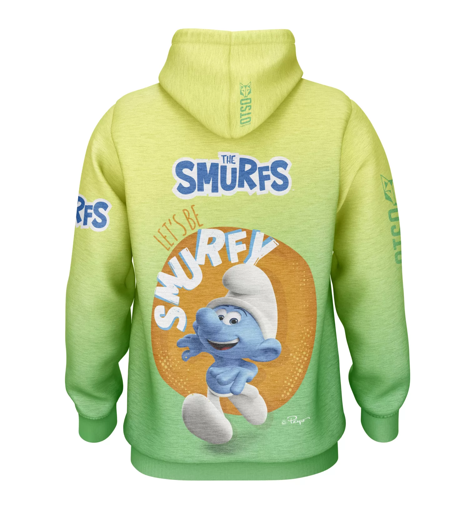 OTSO Hoodies>Sudadera - Smurf Running