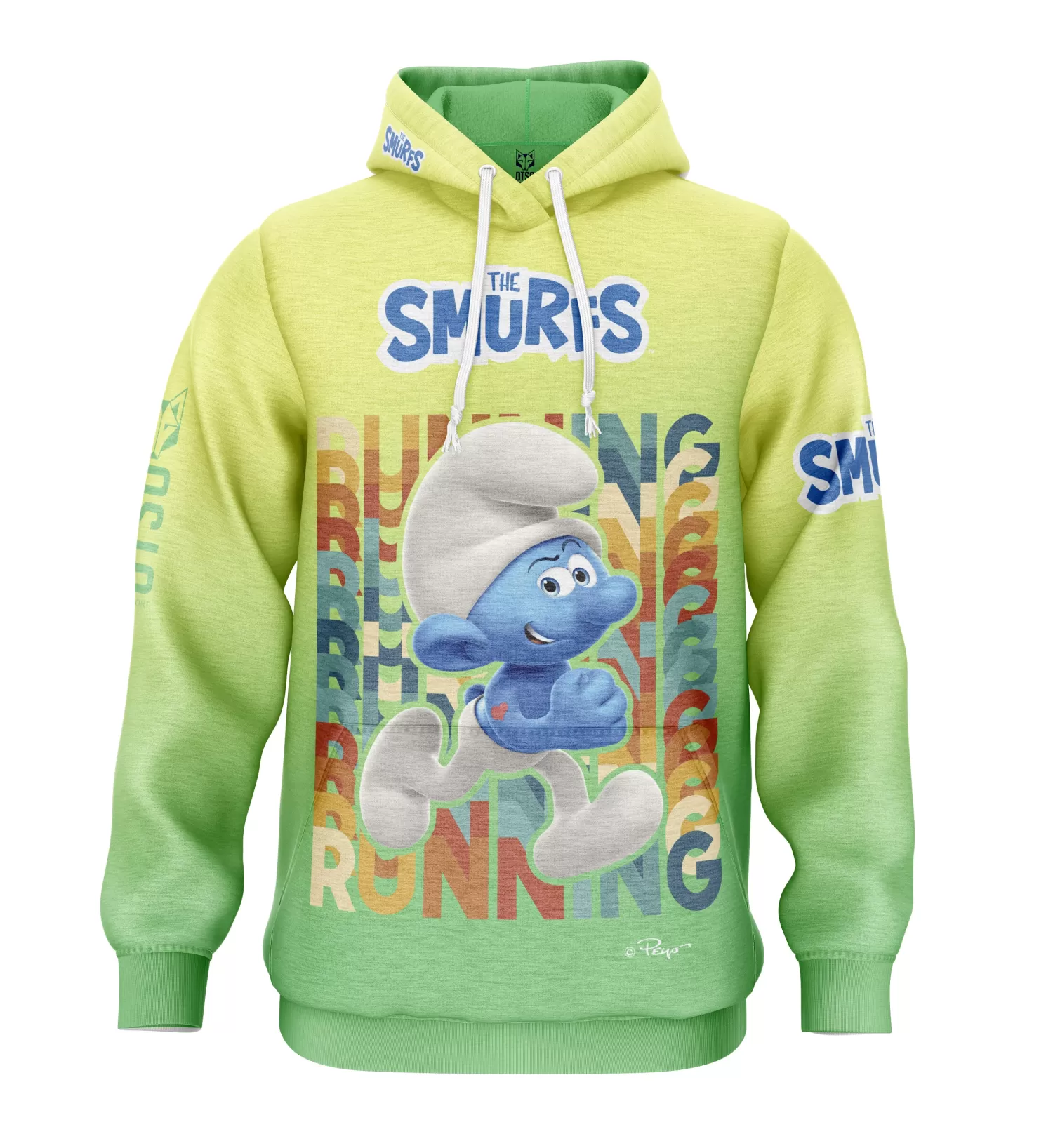 OTSO Hoodies>Sudadera - Smurf Running