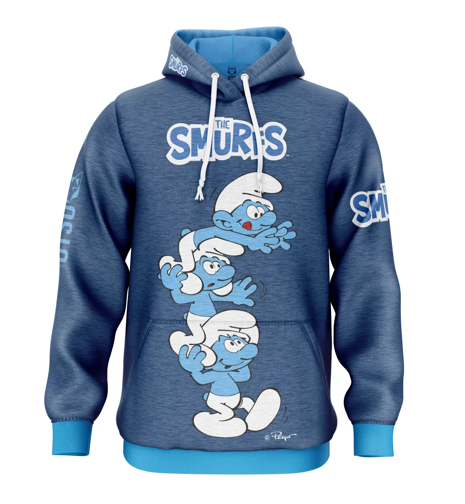 OTSO Hoodies>Sudadera - Smurf Tower