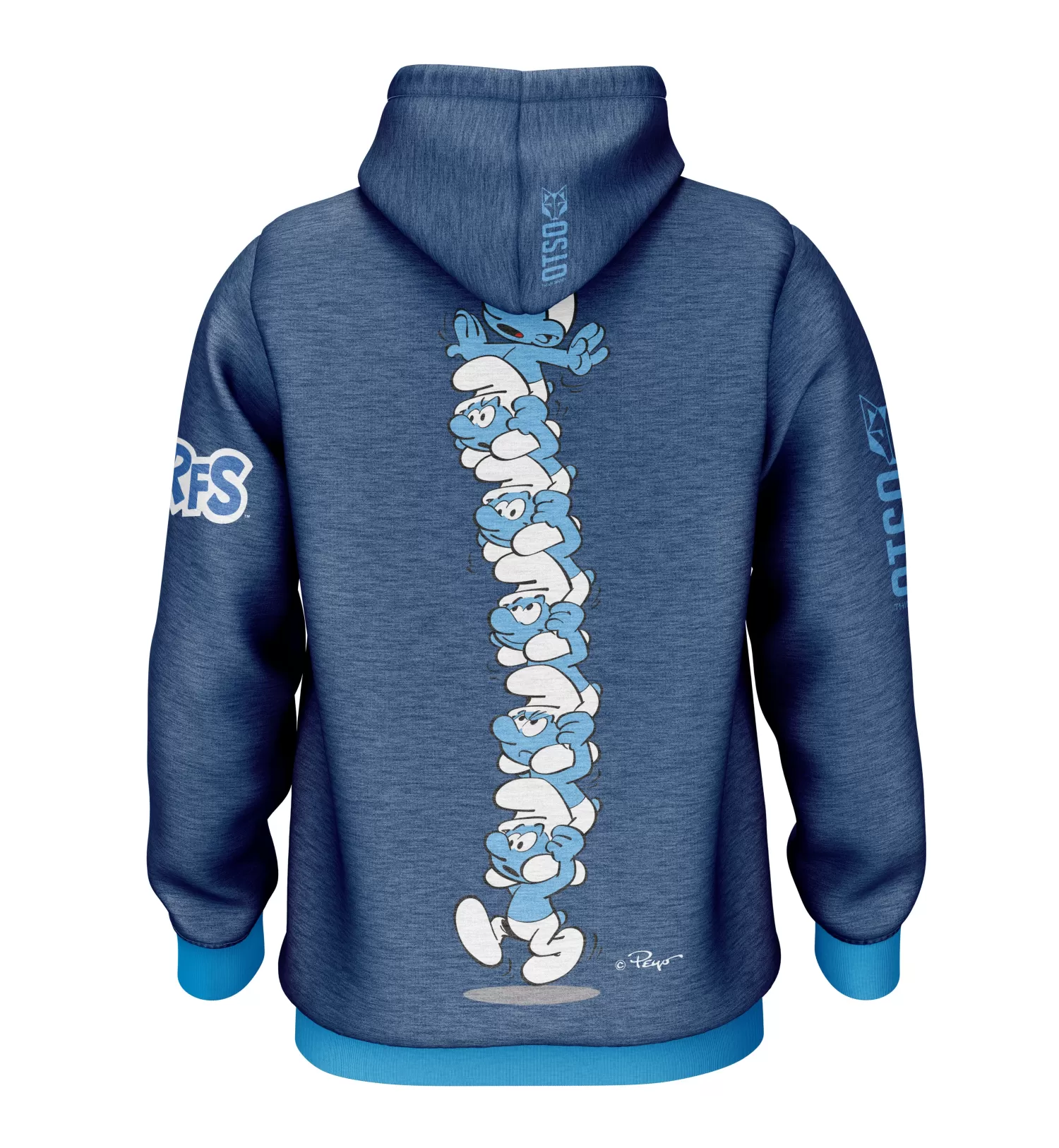 OTSO Hoodies>Sudadera - Smurf Tower